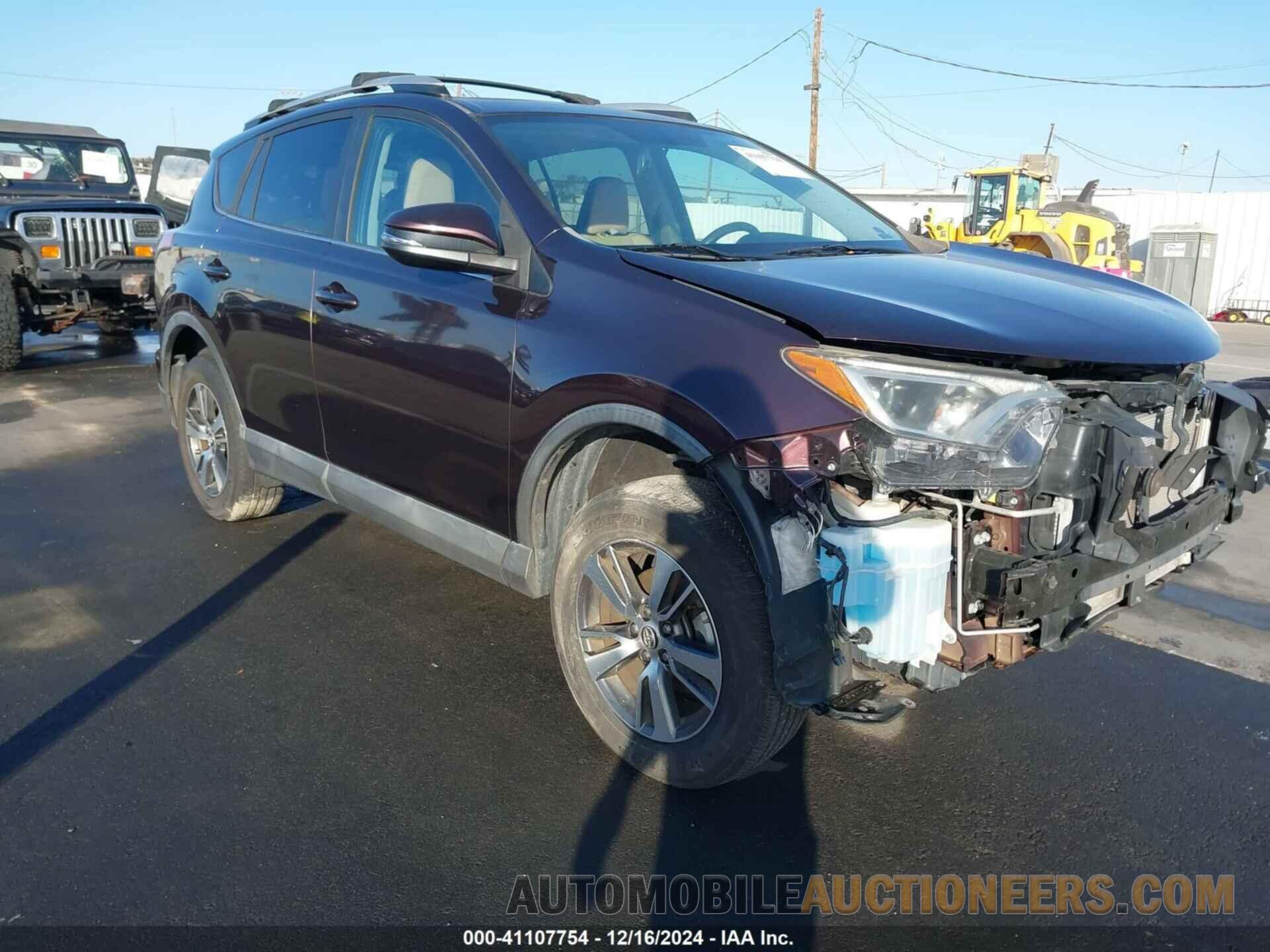 2T3WFREV2GW297912 TOYOTA RAV4 2016