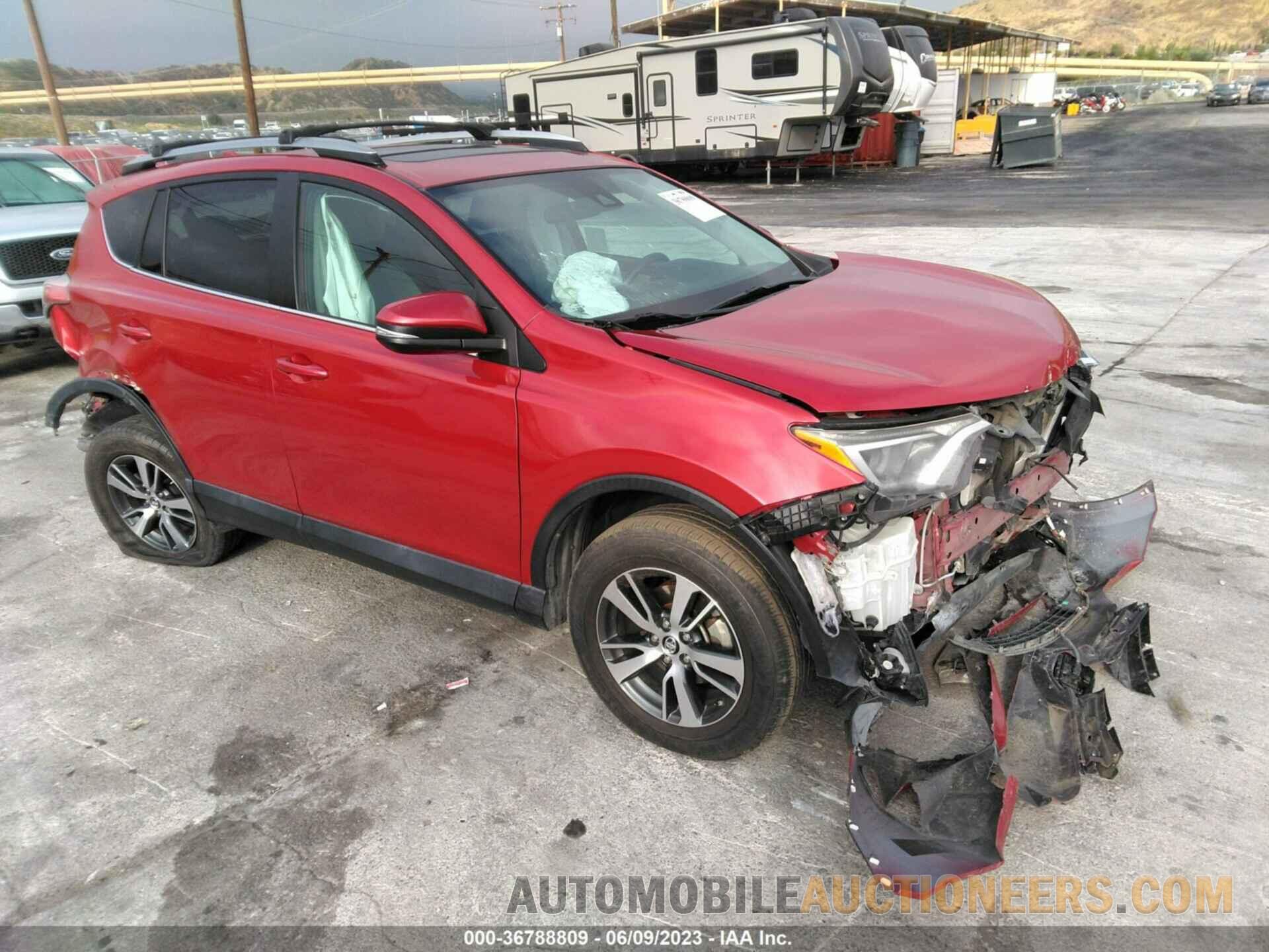 2T3WFREV2HW402840 TOYOTA RAV4 2017