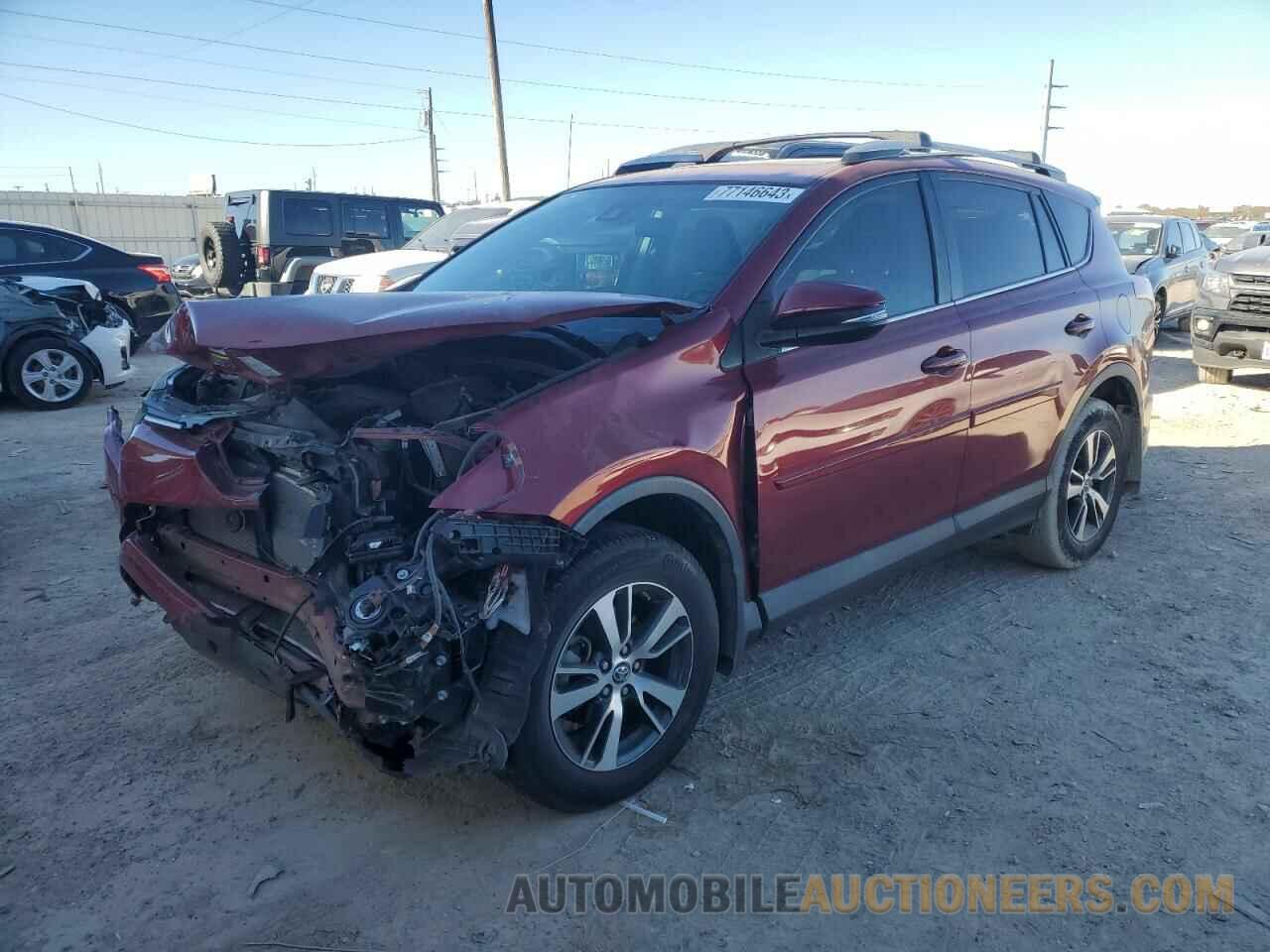 2T3WFREV2JW421765 TOYOTA RAV4 2018