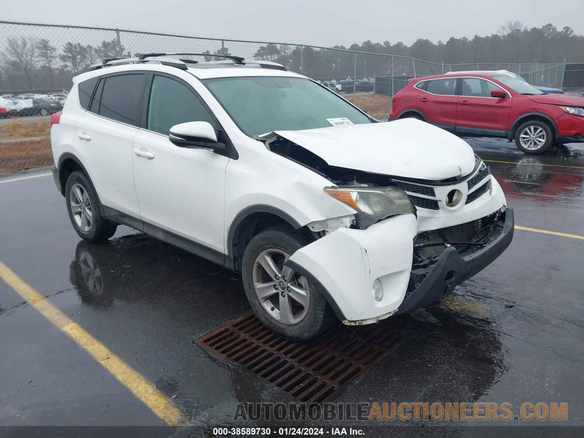 2T3WFREV3FW141862 TOYOTA RAV4 2015