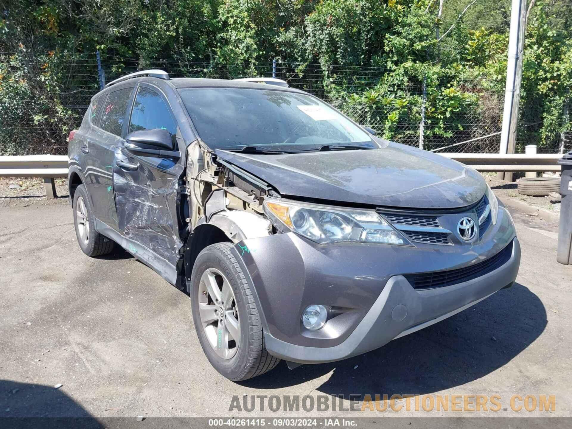 2T3WFREV3FW142557 TOYOTA RAV4 2015