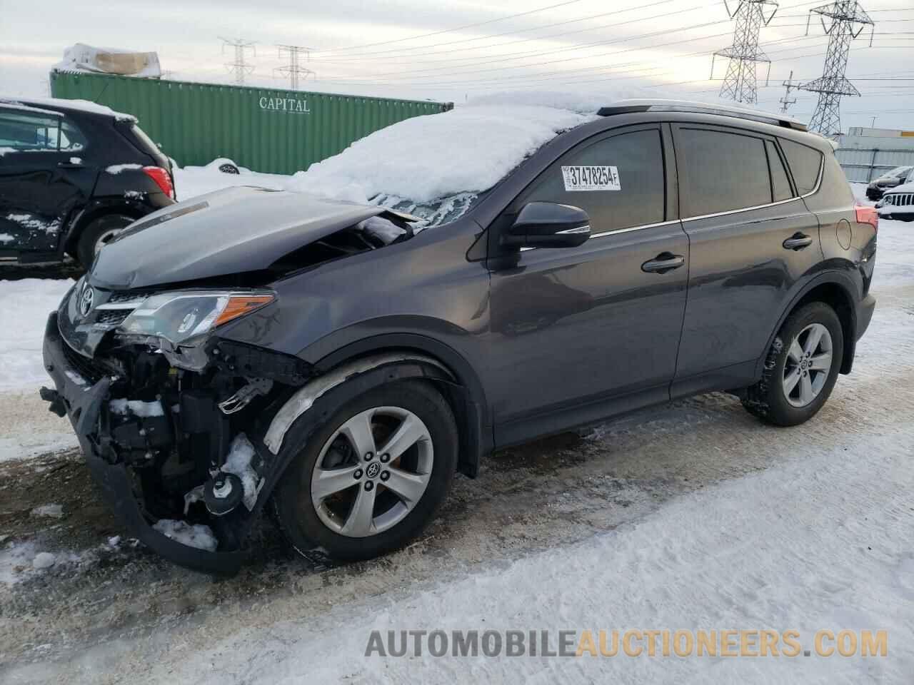 2T3WFREV3FW165143 TOYOTA RAV4 2015