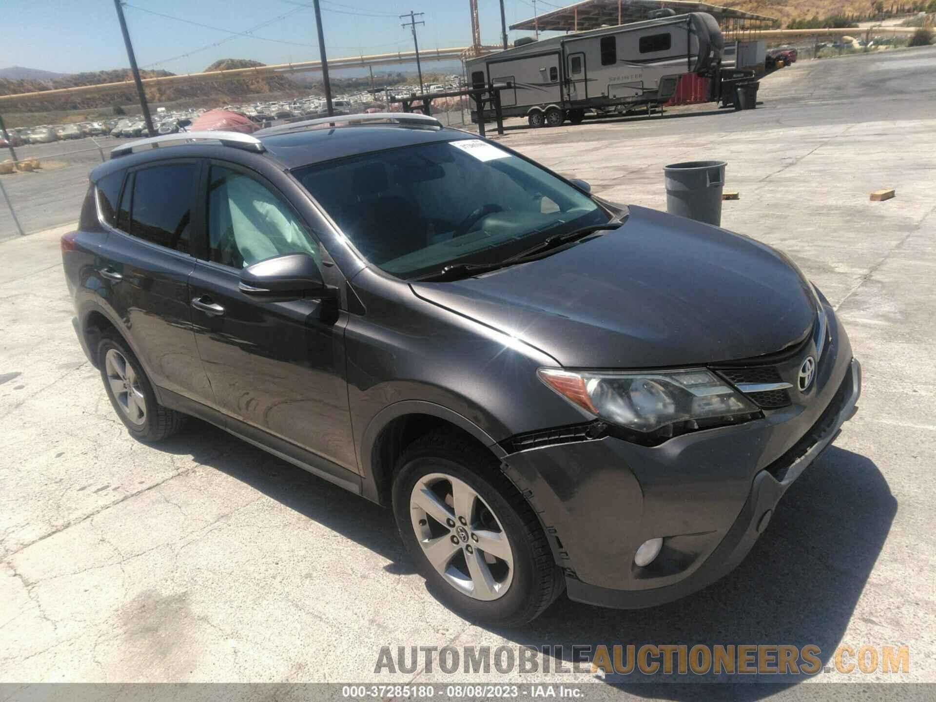 2T3WFREV3FW166244 TOYOTA RAV4 2015