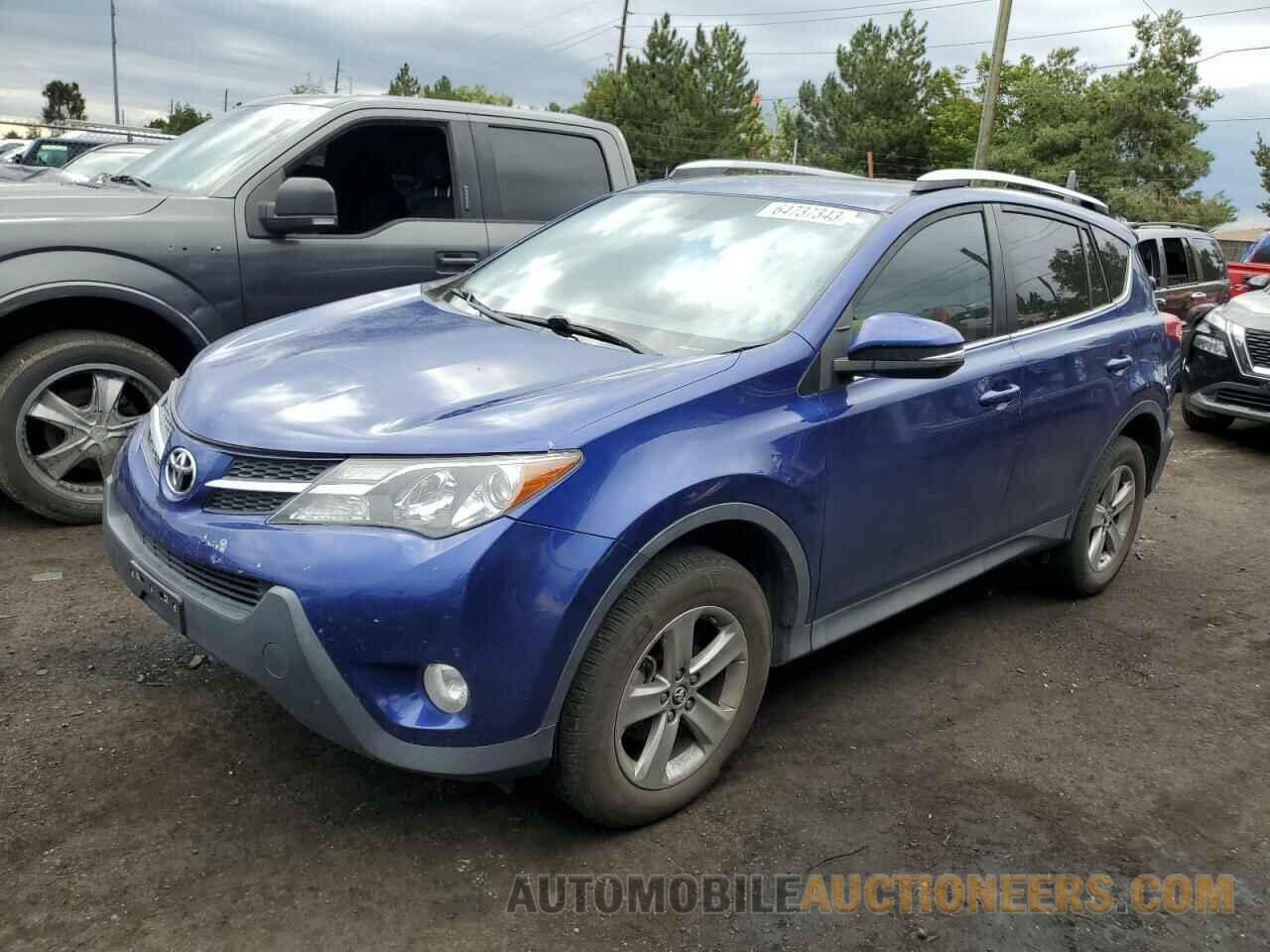 2T3WFREV3FW189927 TOYOTA RAV4 2015