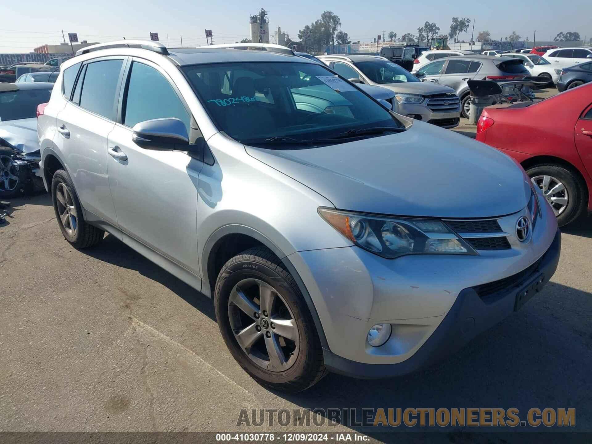 2T3WFREV3FW210243 TOYOTA RAV4 2015