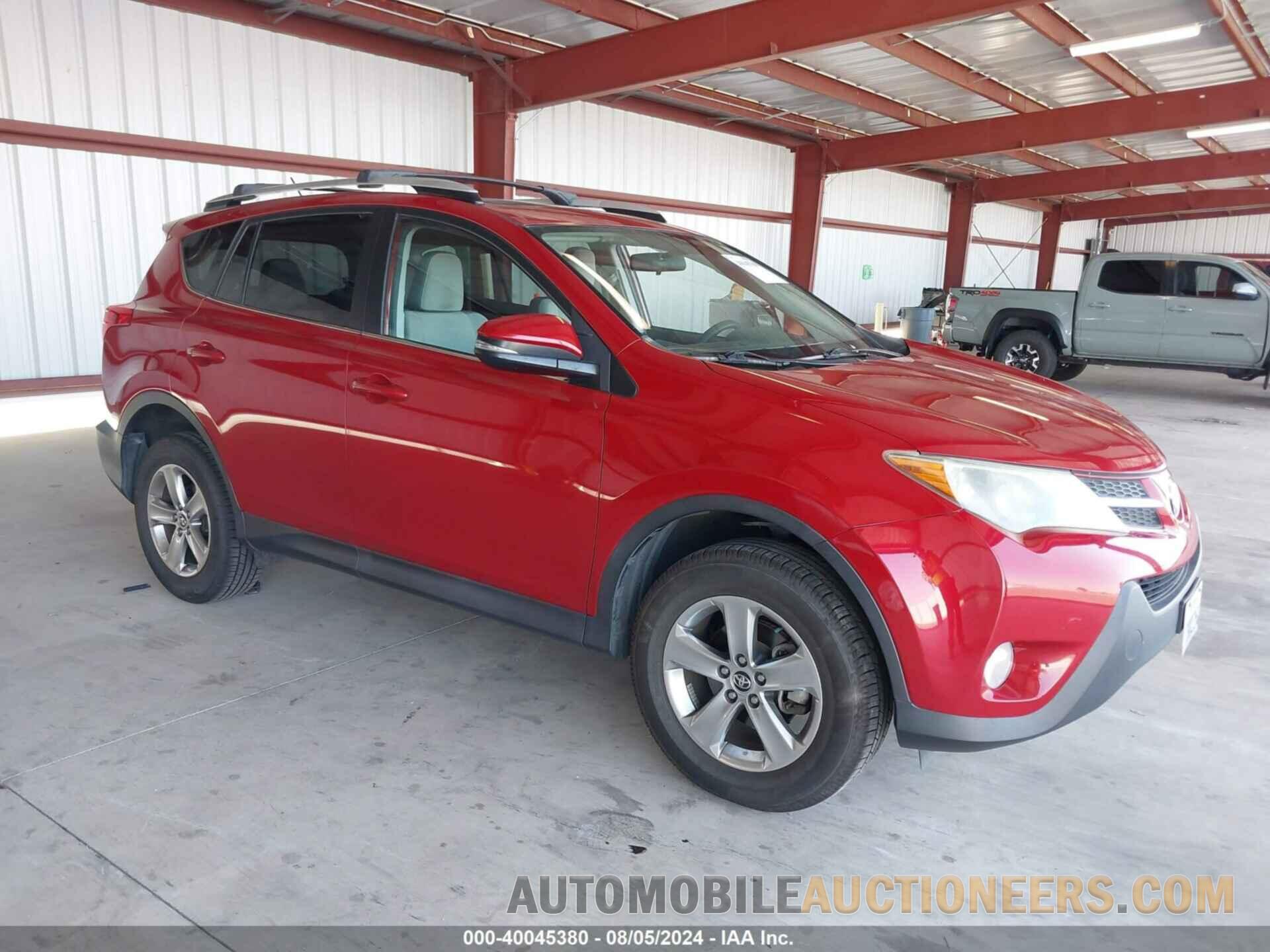 2T3WFREV4FW142387 TOYOTA RAV4 2015