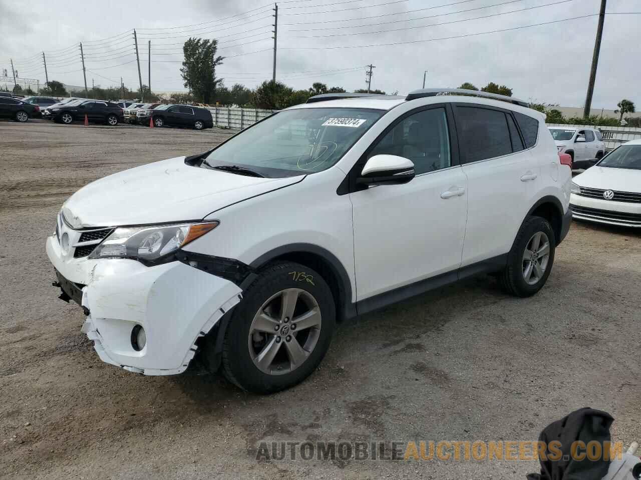 2T3WFREV4FW145063 TOYOTA RAV4 2015