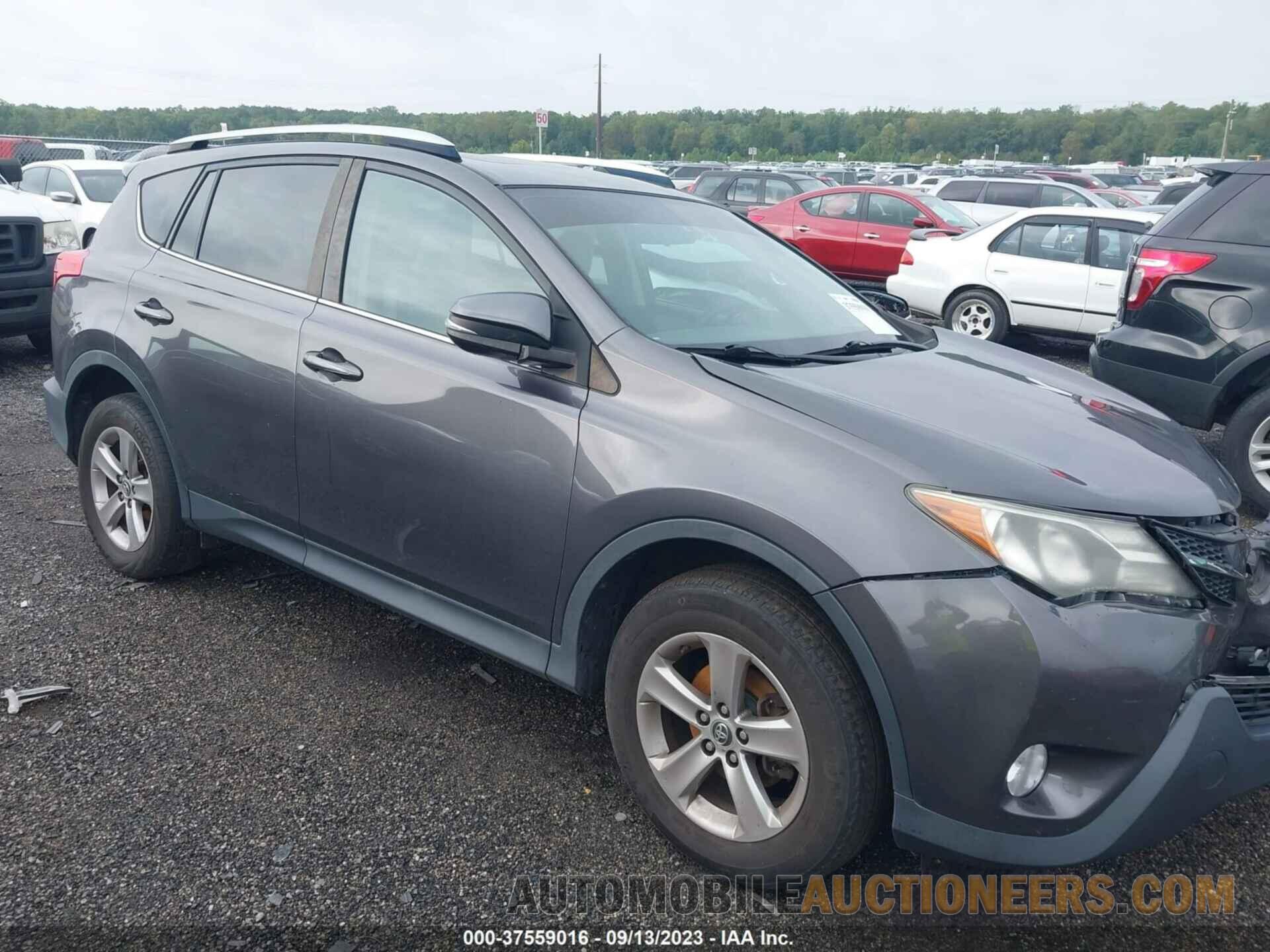 2T3WFREV4FW167659 TOYOTA RAV4 2015