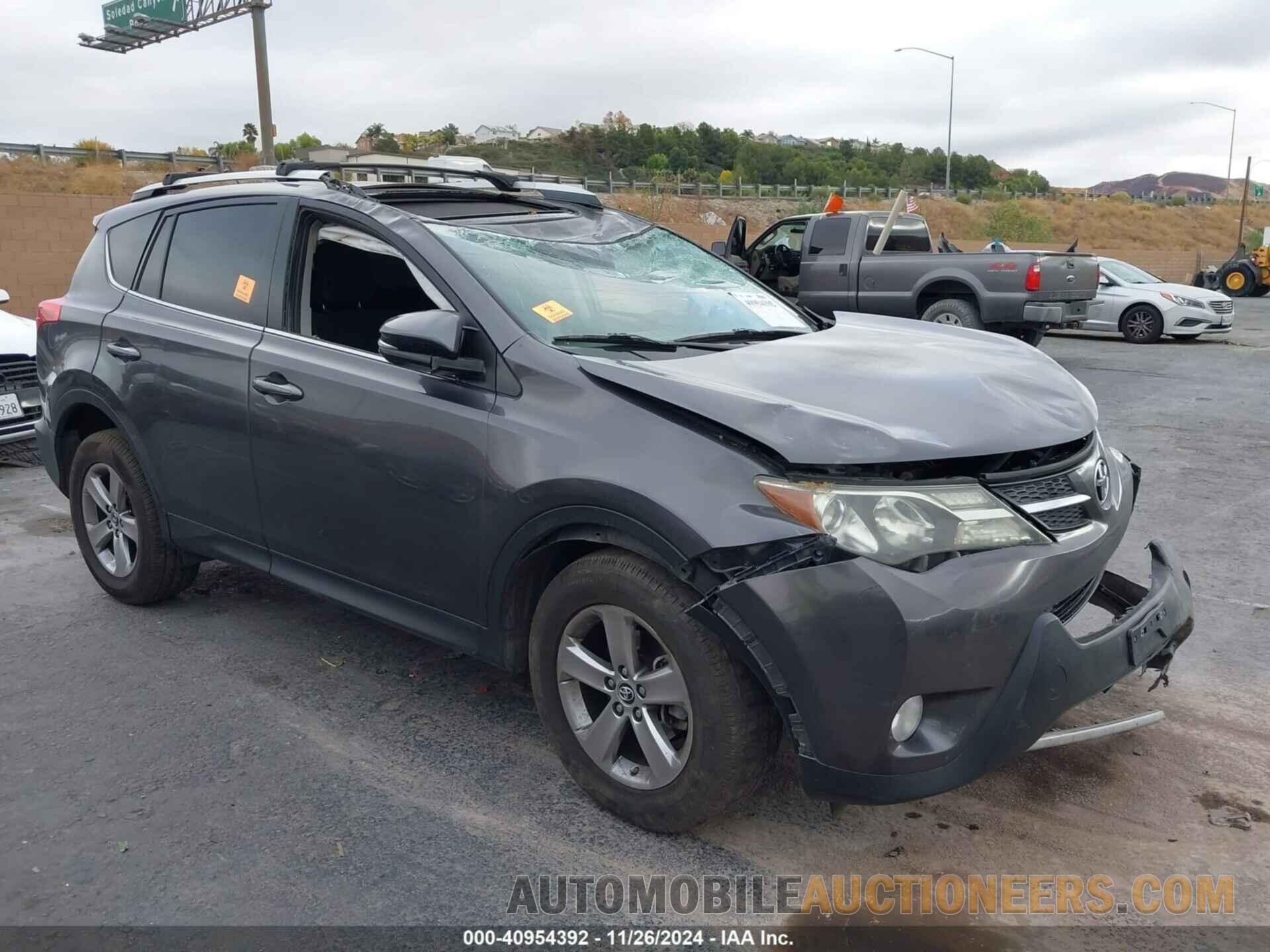 2T3WFREV4FW207173 TOYOTA RAV4 2015