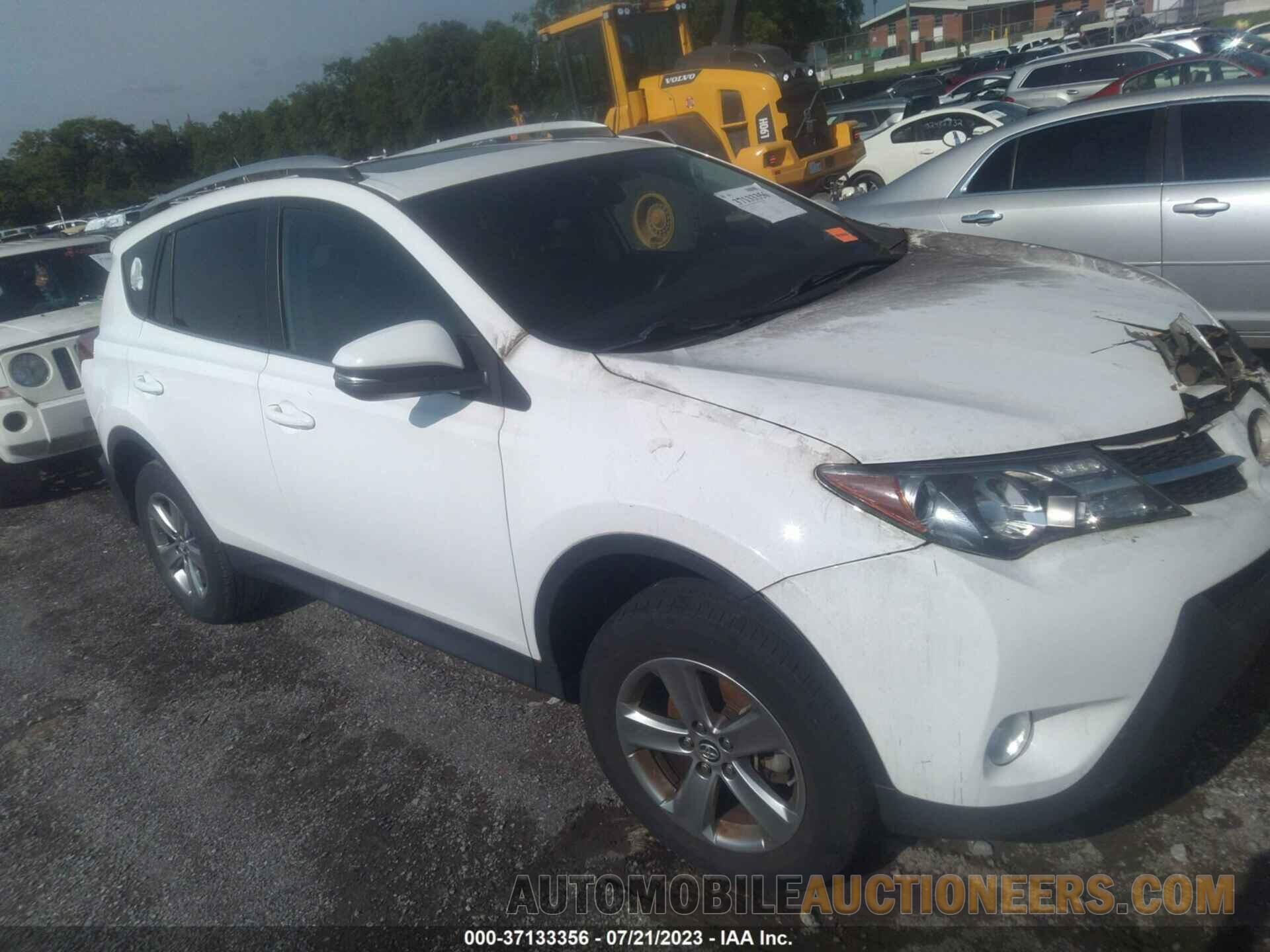 2T3WFREV4FW223356 TOYOTA RAV4 2015