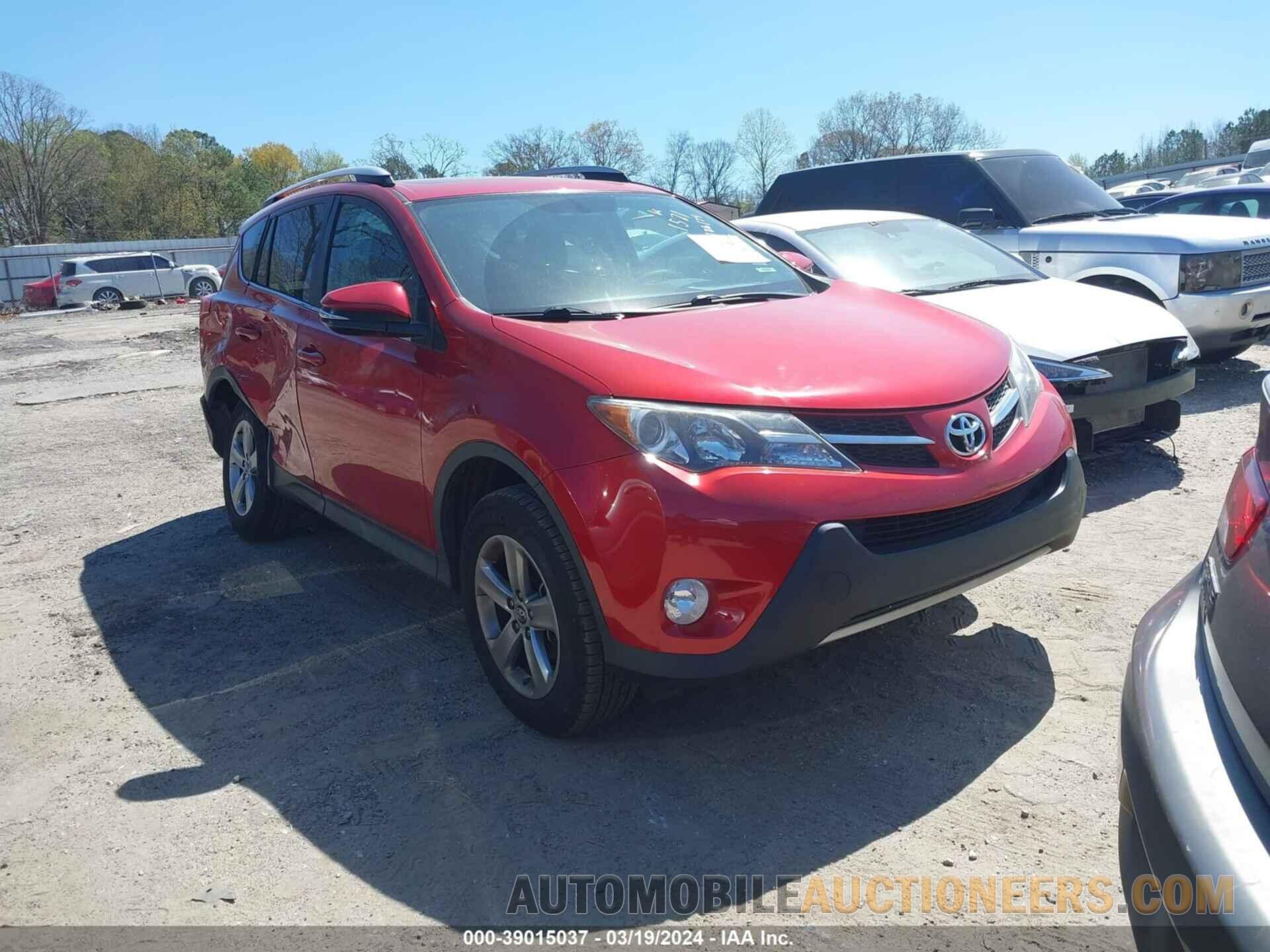 2T3WFREV4FW231571 TOYOTA RAV4 2015