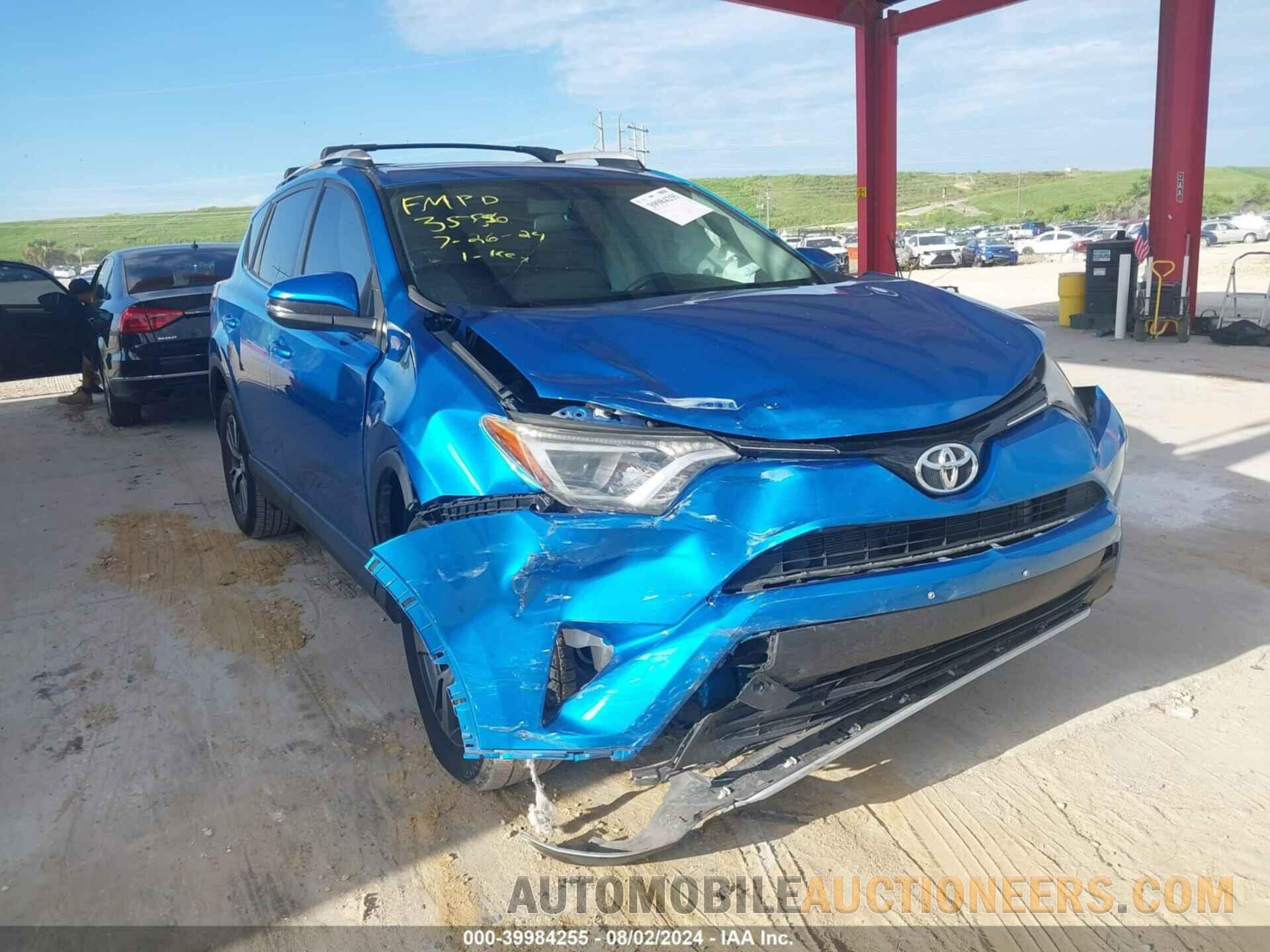 2T3WFREV4GW256780 TOYOTA RAV4 2016