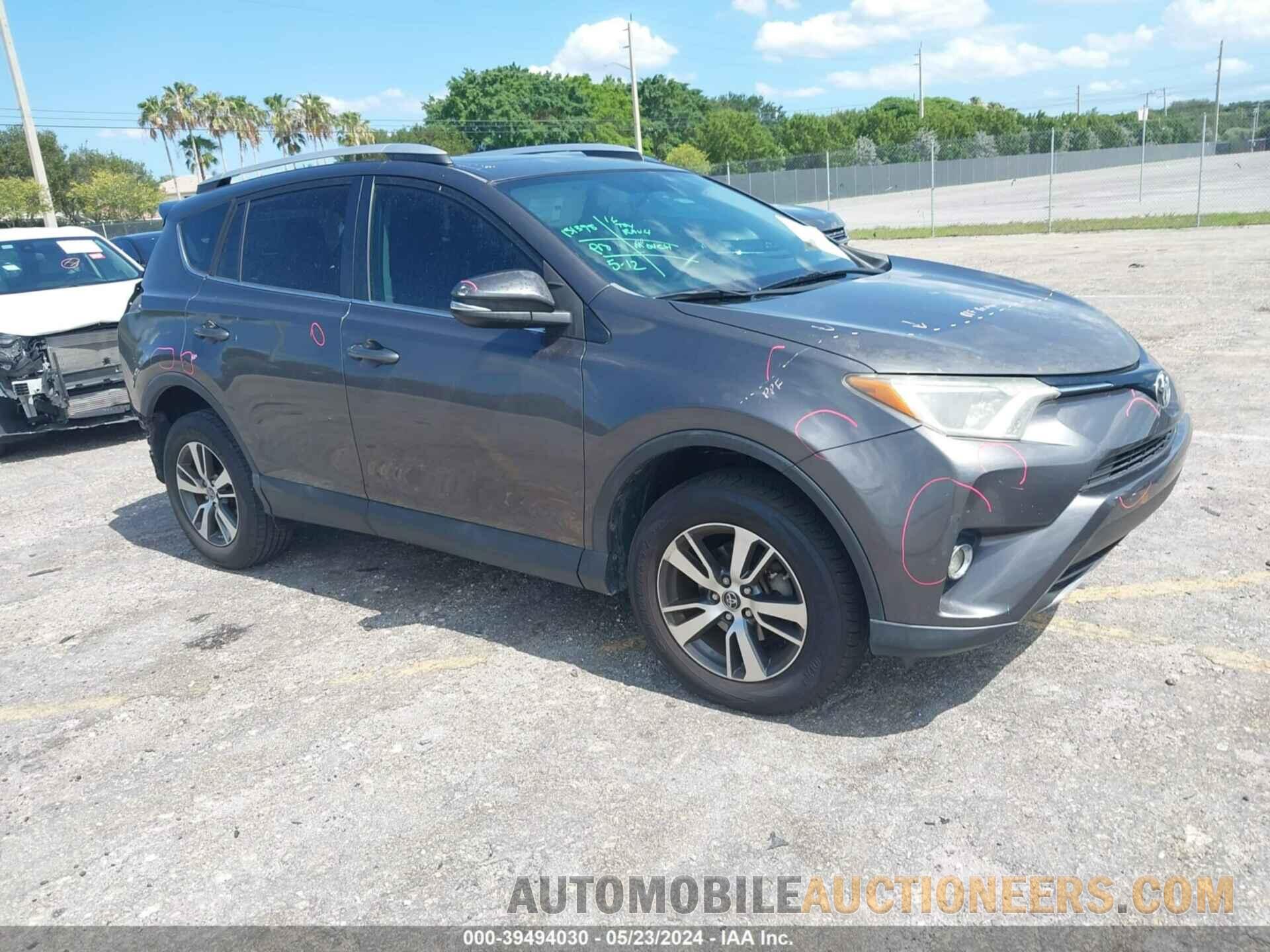 2T3WFREV4GW283557 TOYOTA RAV4 2016