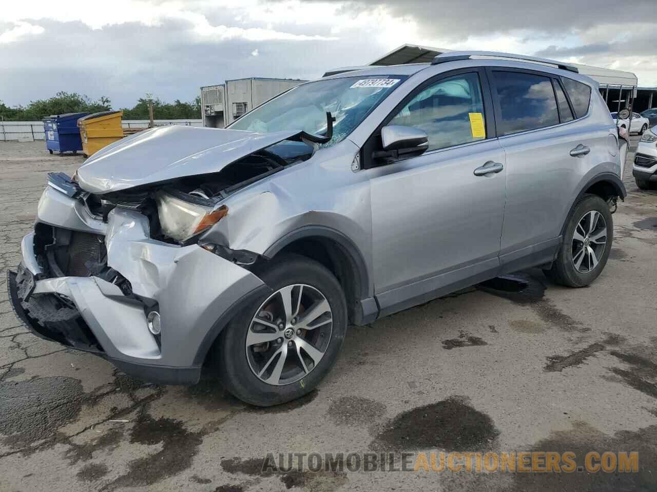 2T3WFREV4GW293621 TOYOTA RAV4 2016