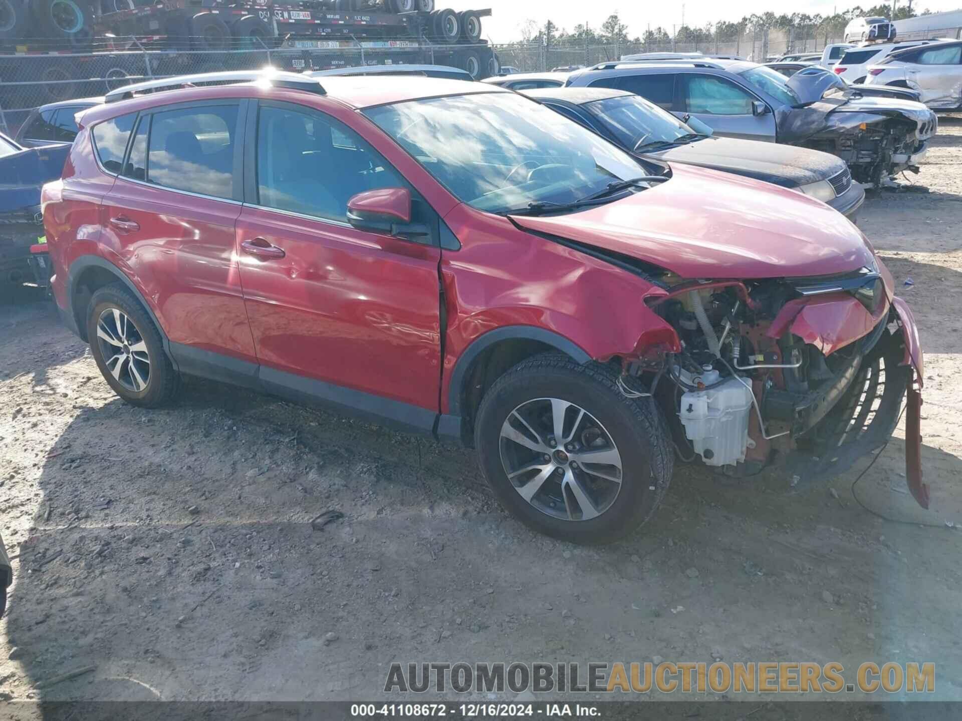 2T3WFREV4GW305671 TOYOTA RAV4 2016