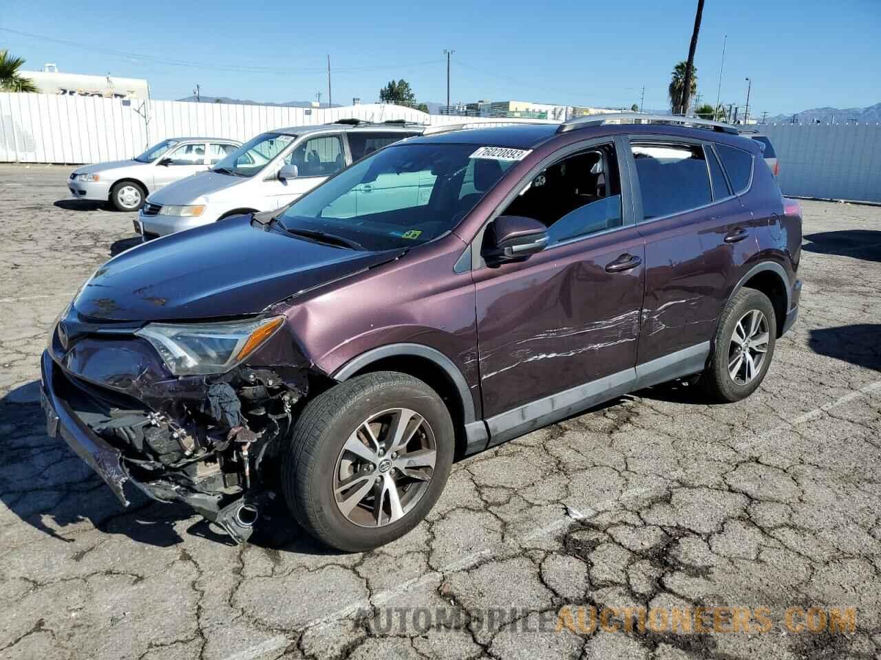 2T3WFREV4HW344469 TOYOTA RAV4 2017