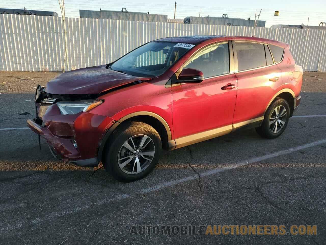 2T3WFREV4JW420875 TOYOTA RAV4 2018