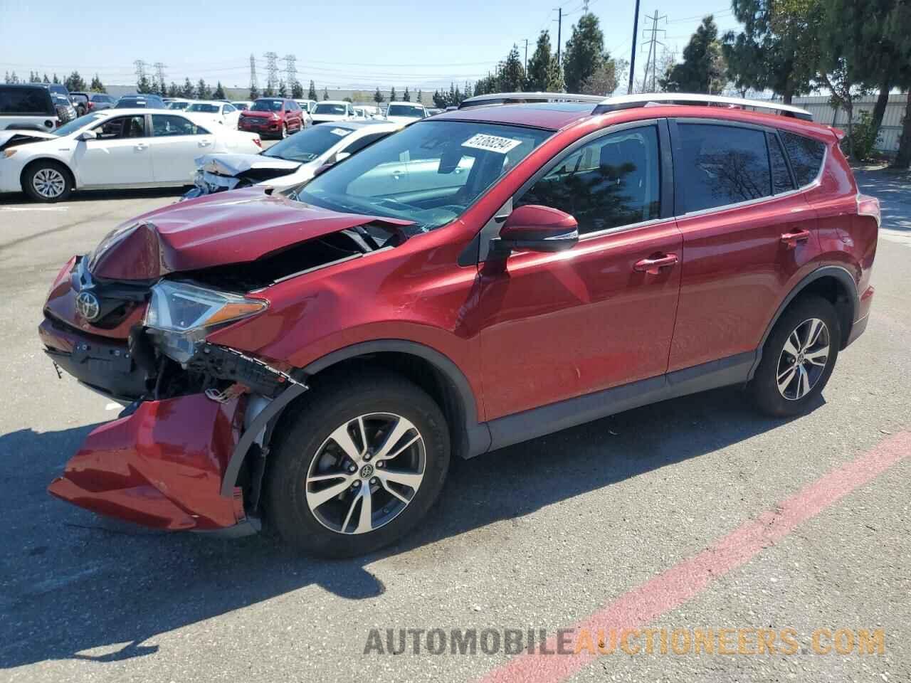 2T3WFREV4JW458722 TOYOTA RAV4 2018