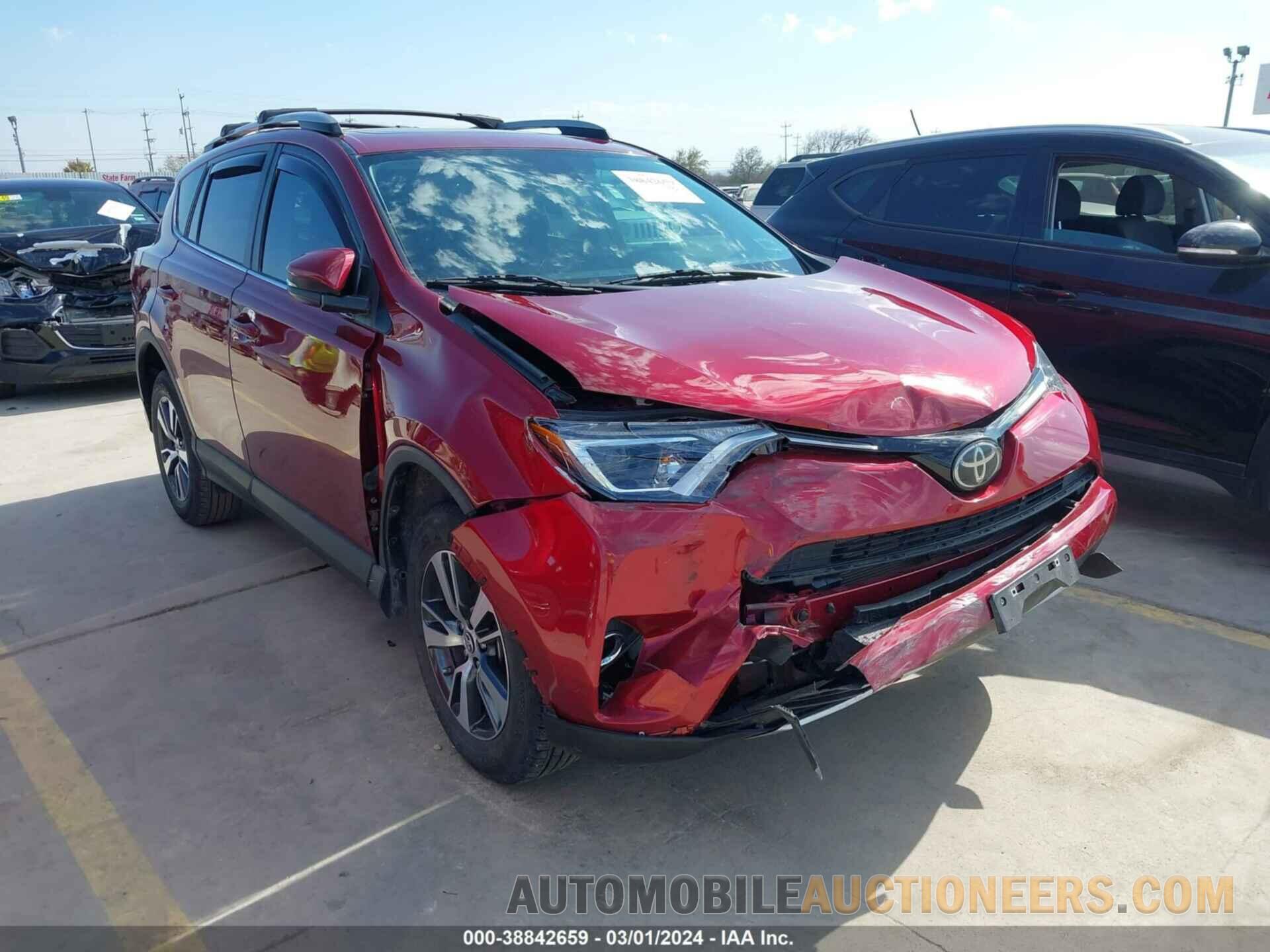 2T3WFREV4JW516196 TOYOTA RAV4 2018