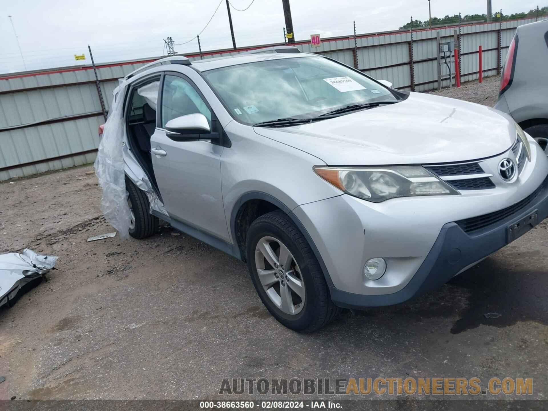 2T3WFREV5FW162499 TOYOTA RAV4 2015