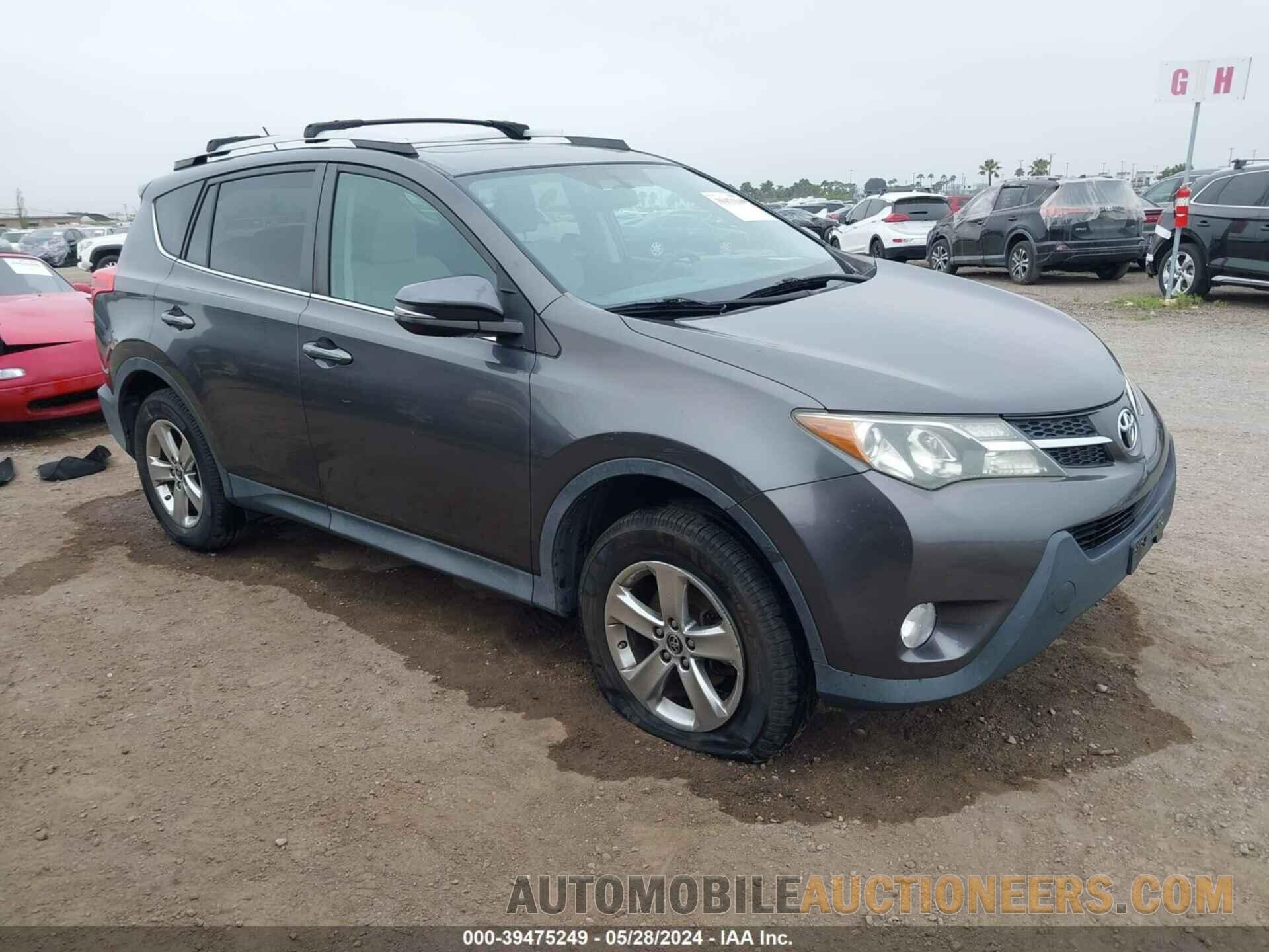 2T3WFREV5FW179626 TOYOTA RAV4 2015