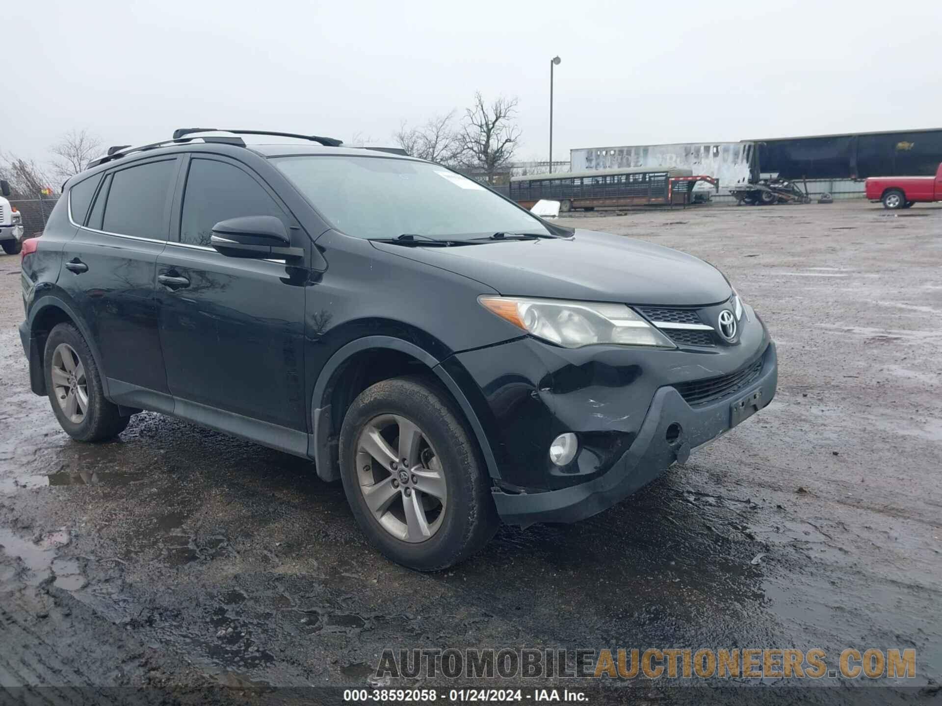 2T3WFREV5FW207876 TOYOTA RAV4 2015