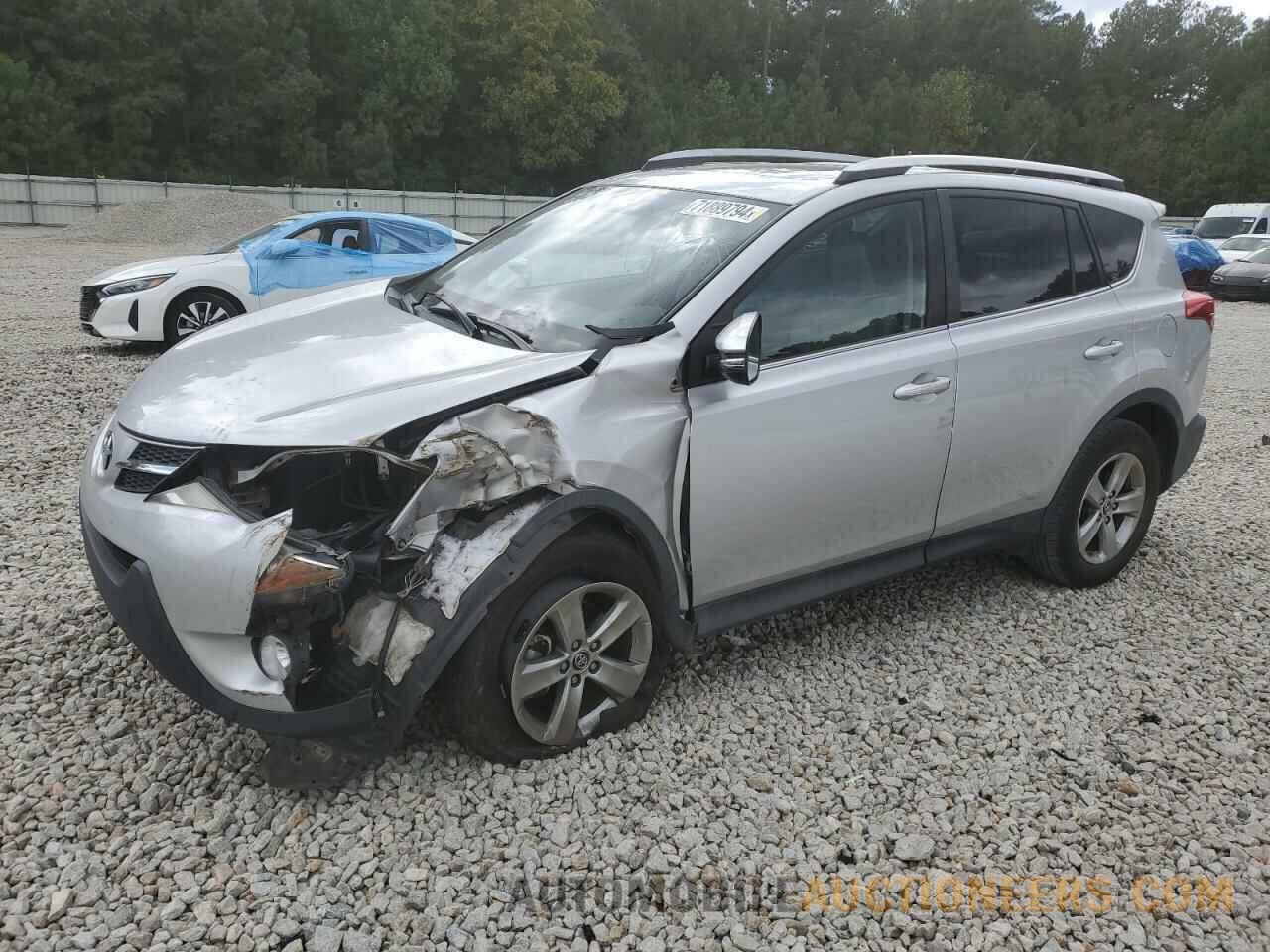 2T3WFREV5FW225455 TOYOTA RAV4 2015