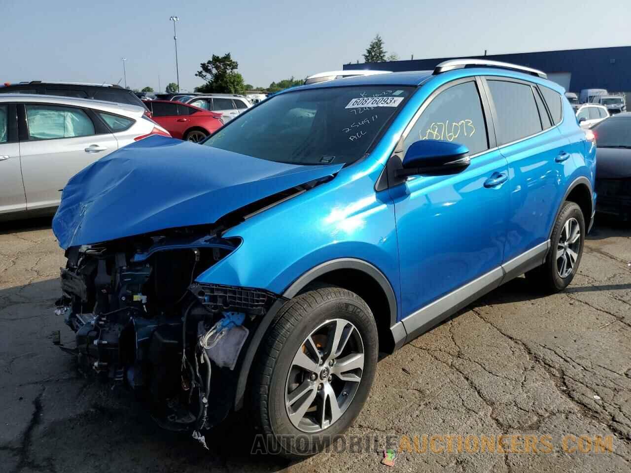 2T3WFREV5GW254911 TOYOTA RAV4 2016