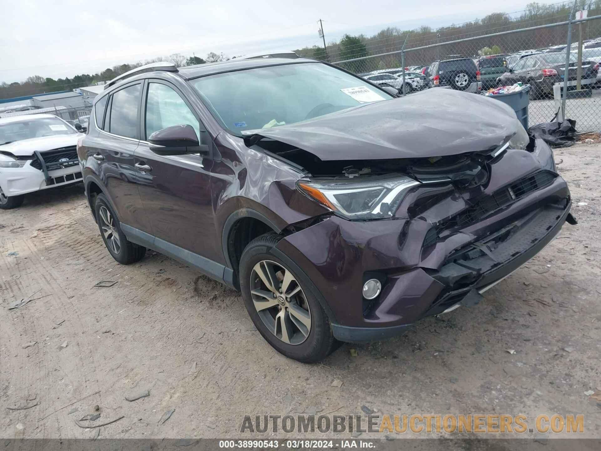 2T3WFREV5GW283342 TOYOTA RAV4 2016