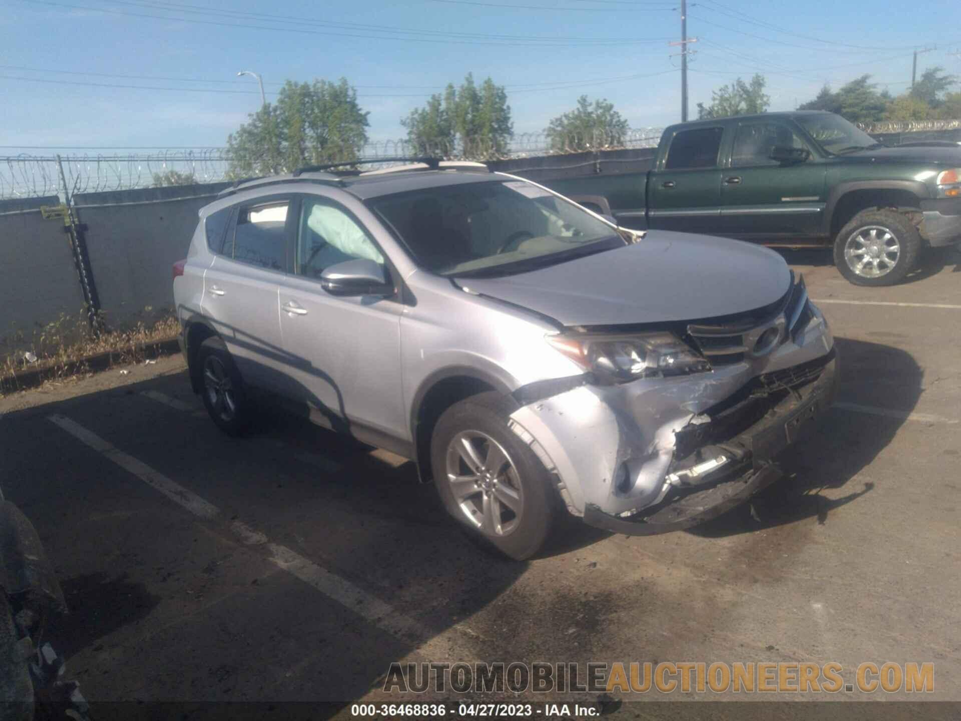 2T3WFREV6FW137854 TOYOTA RAV4 2015