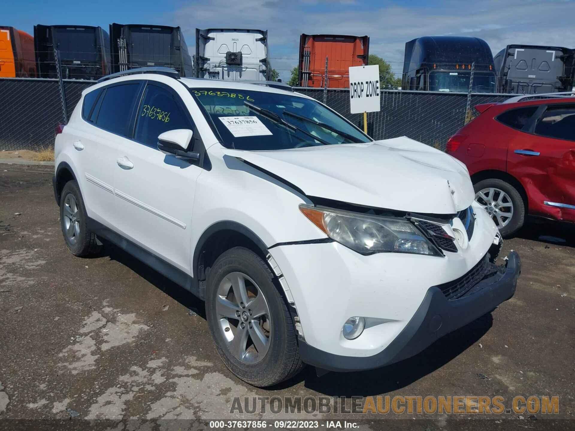 2T3WFREV6FW141287 TOYOTA RAV4 2015