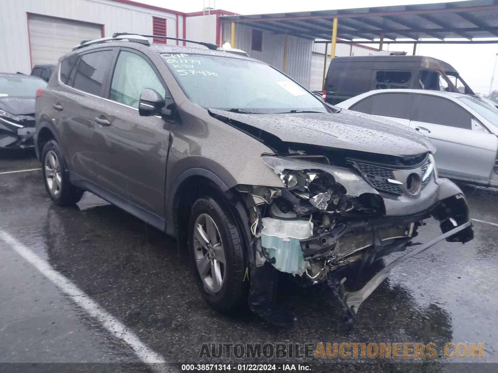 2T3WFREV6FW141337 TOYOTA RAV4 2015