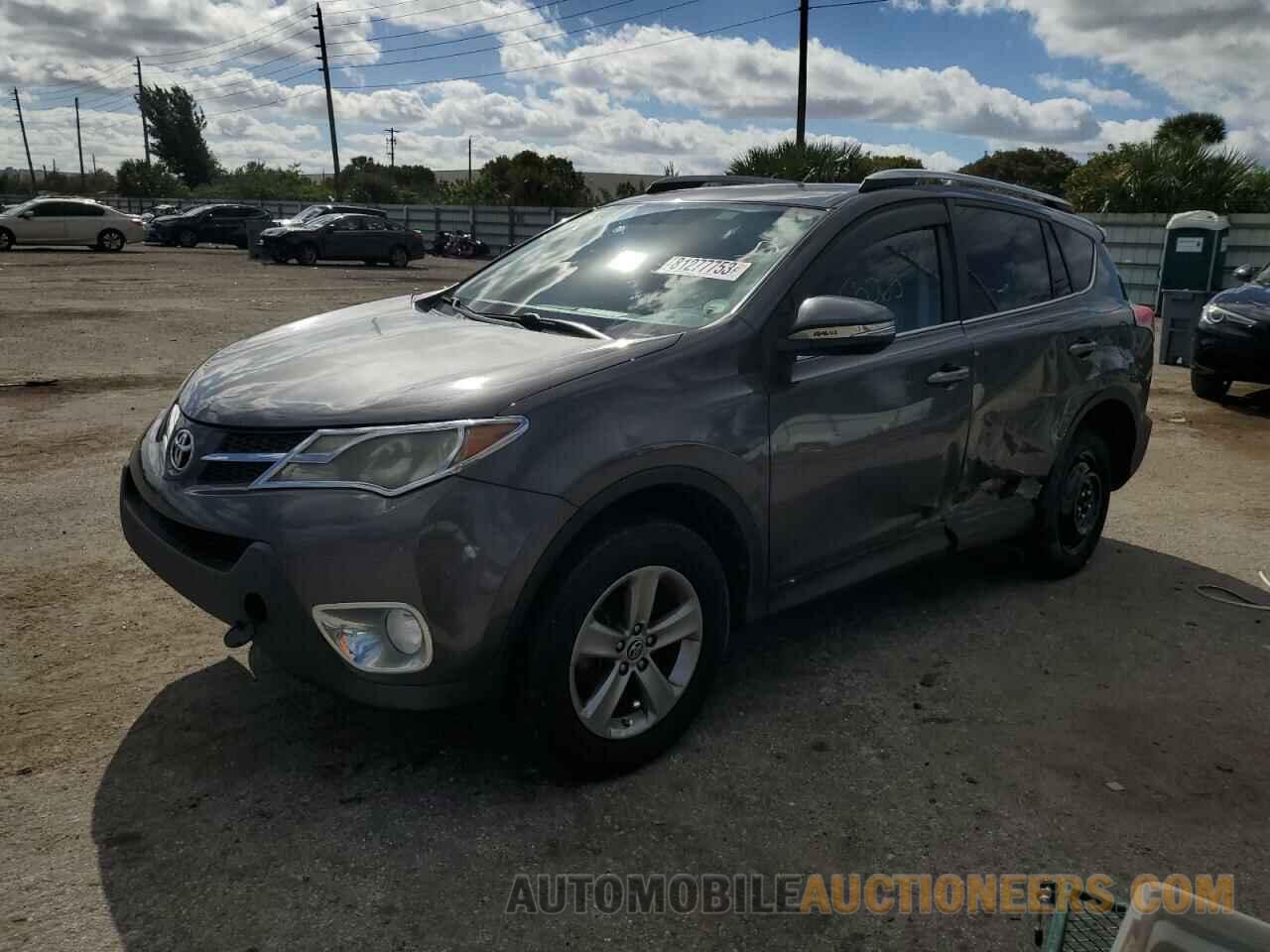 2T3WFREV6FW142777 TOYOTA RAV4 2015