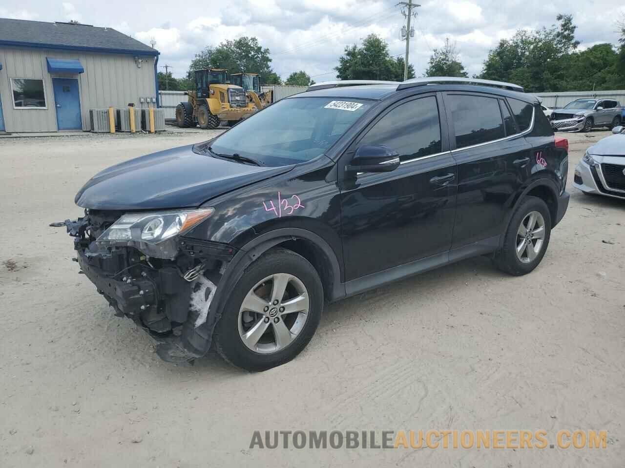 2T3WFREV6FW168764 TOYOTA RAV4 2015