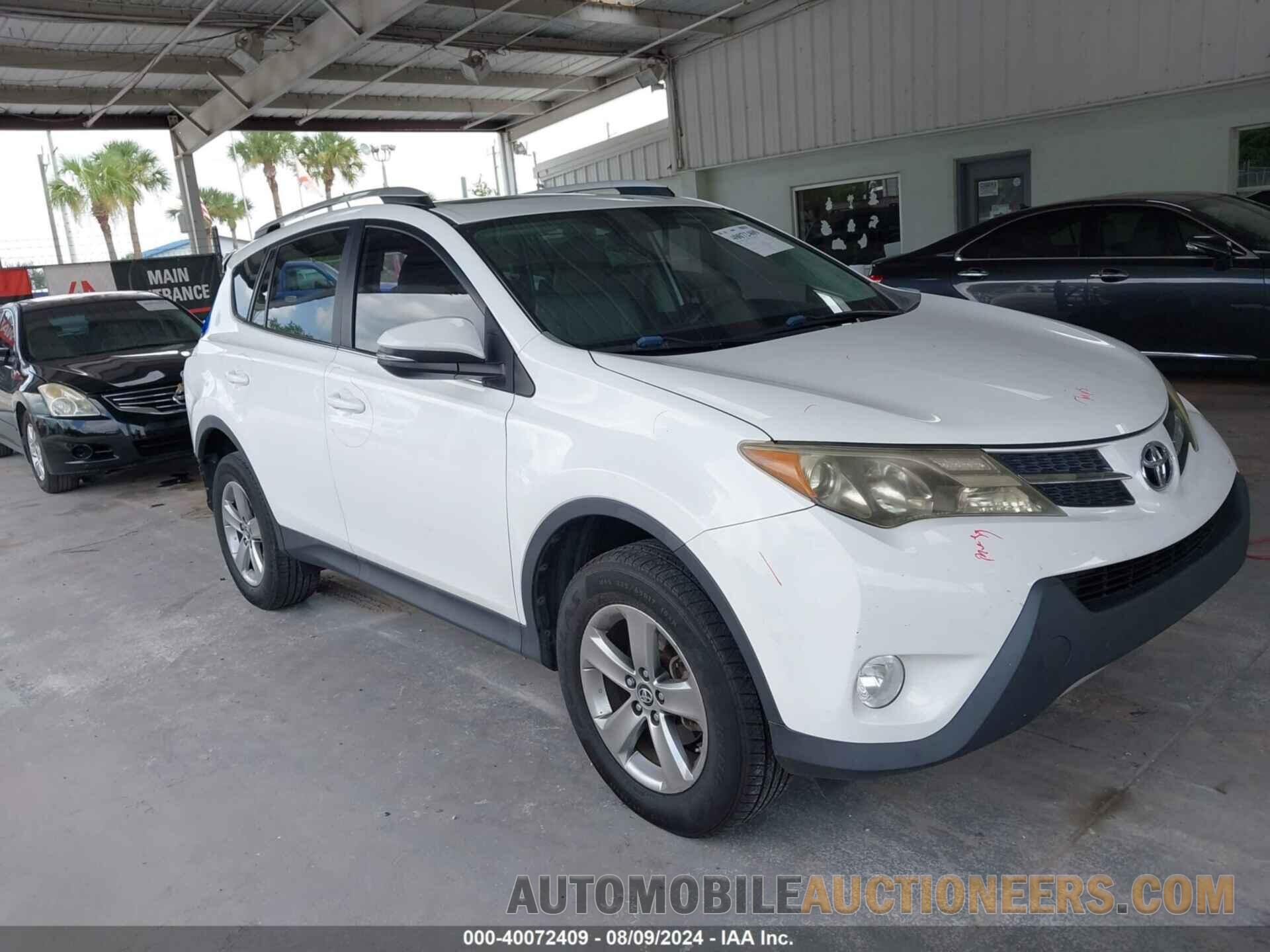 2T3WFREV6FW171535 TOYOTA RAV4 2015