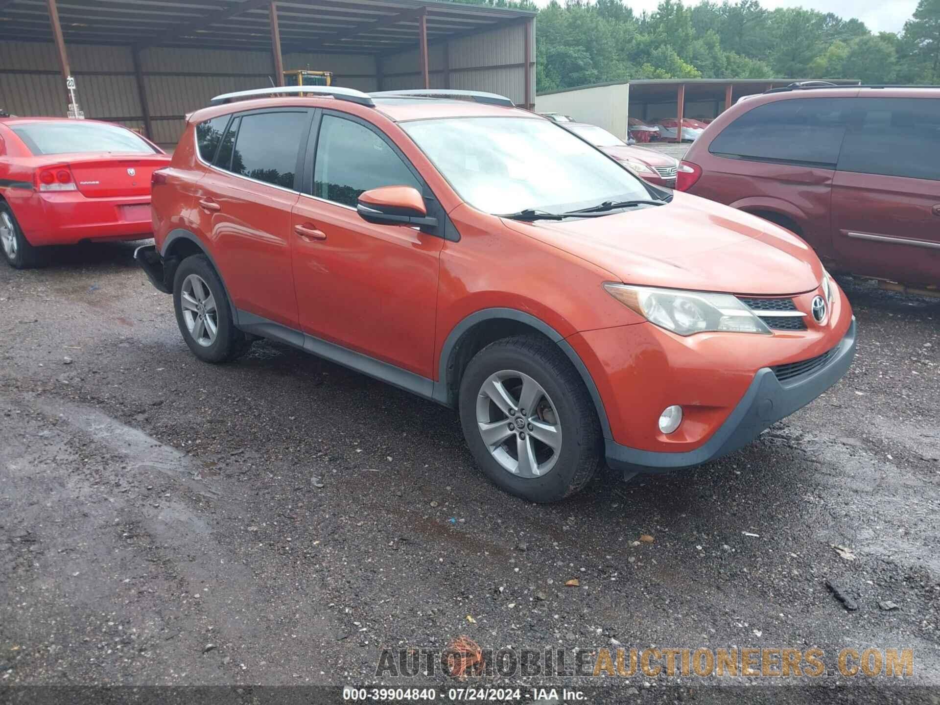 2T3WFREV6FW171812 TOYOTA RAV4 2015