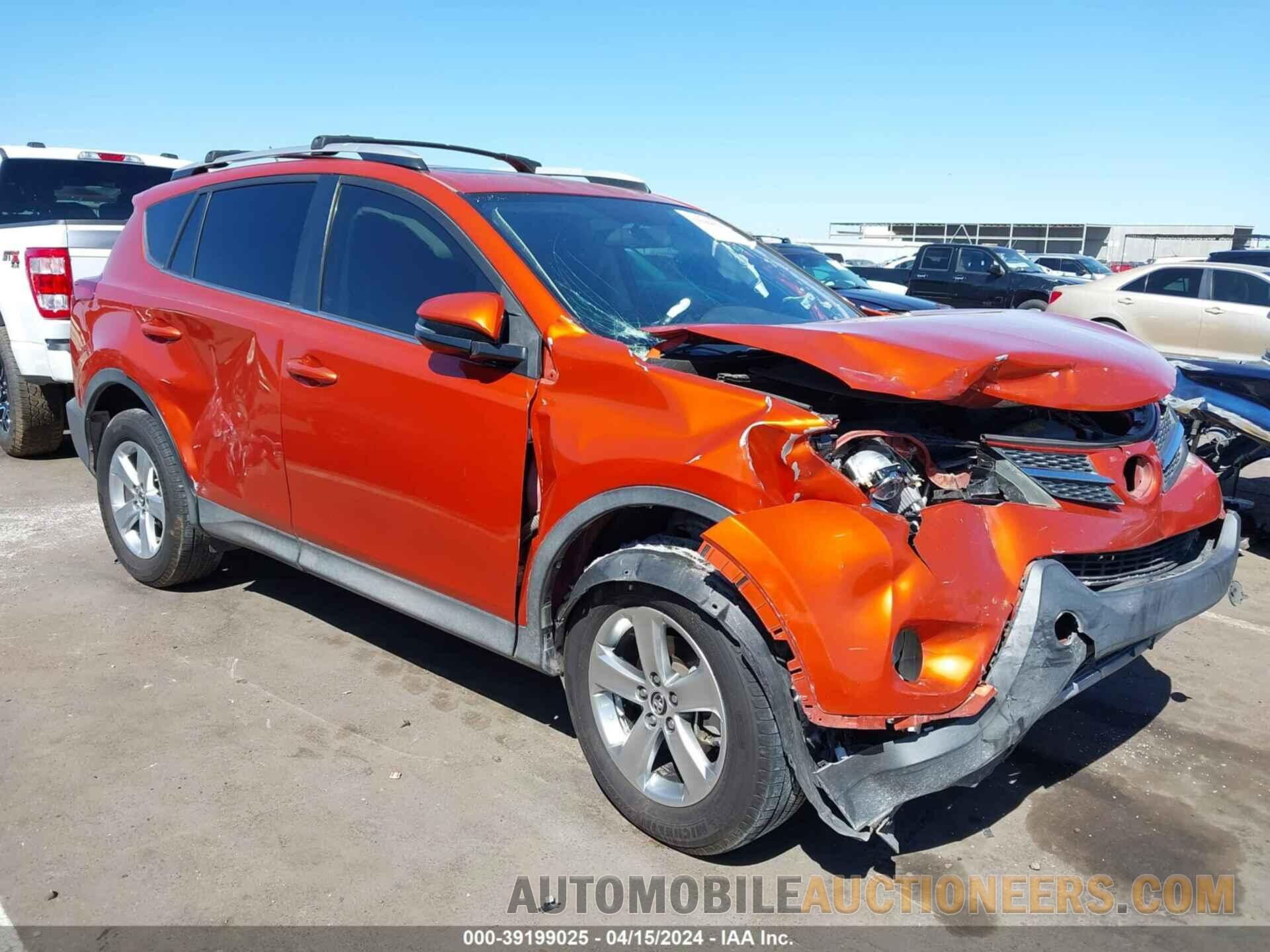 2T3WFREV6FW201312 TOYOTA RAV4 2015