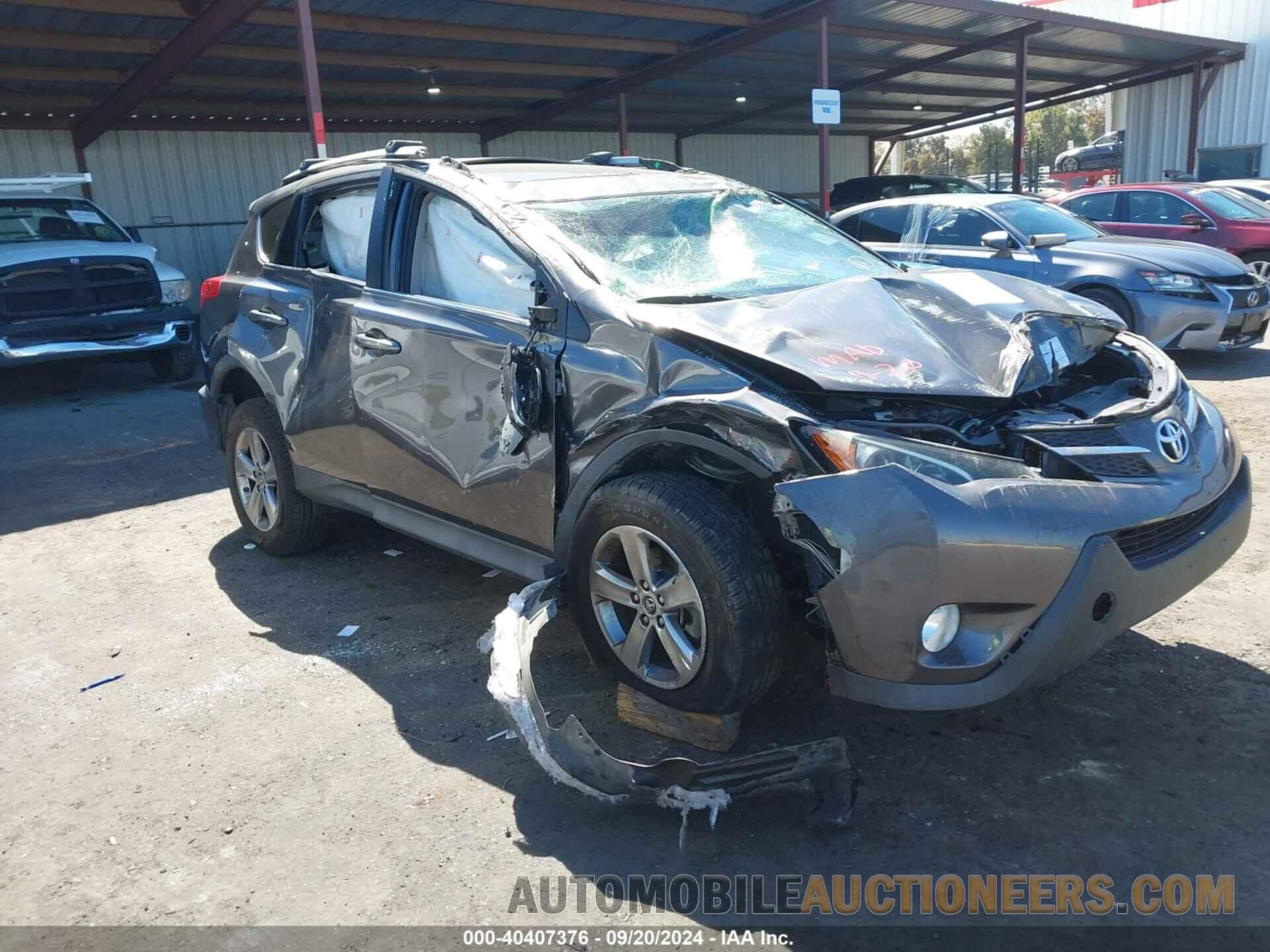 2T3WFREV6FW204646 TOYOTA RAV4 2015