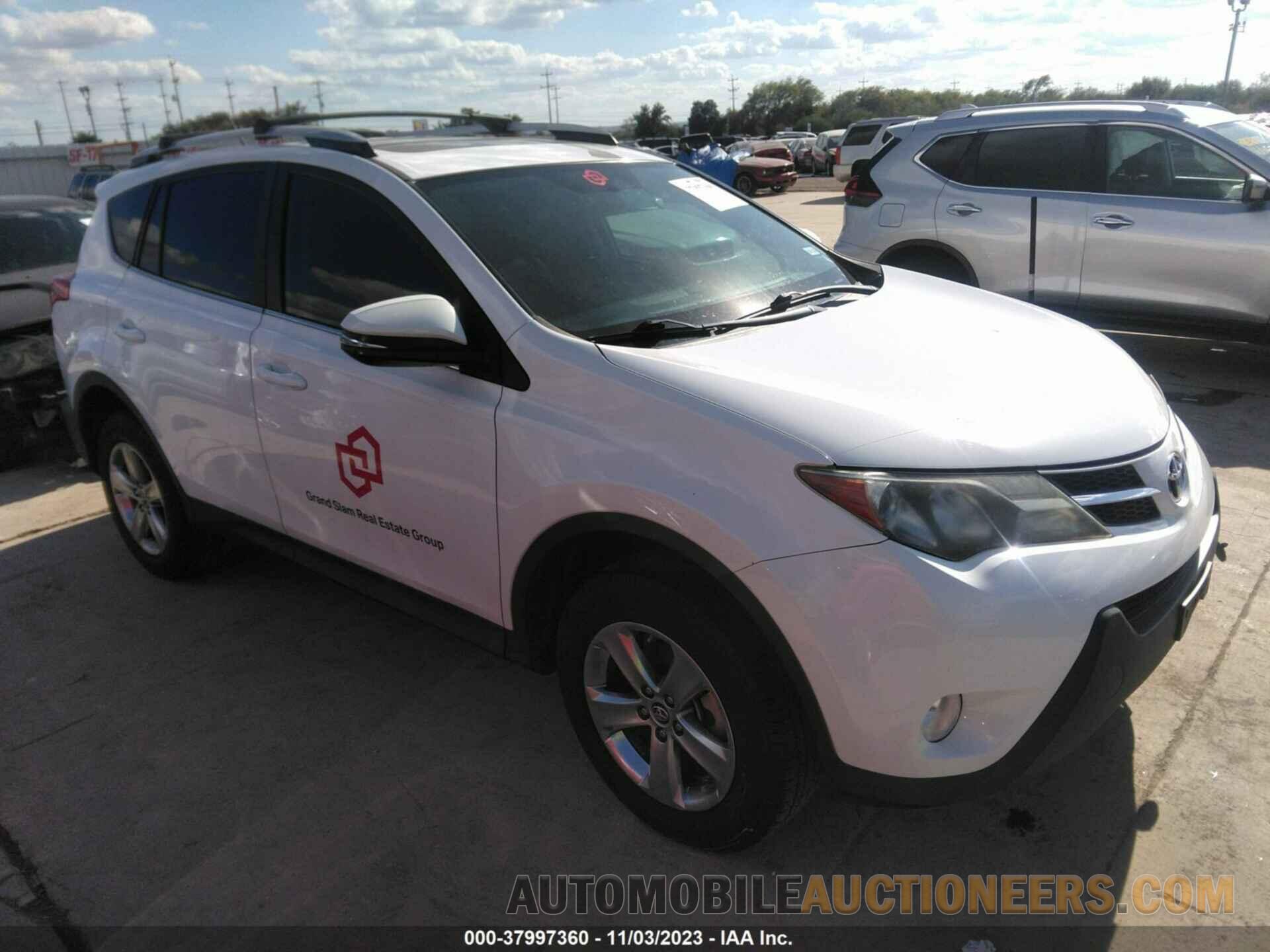 2T3WFREV6FW207370 TOYOTA RAV4 2015