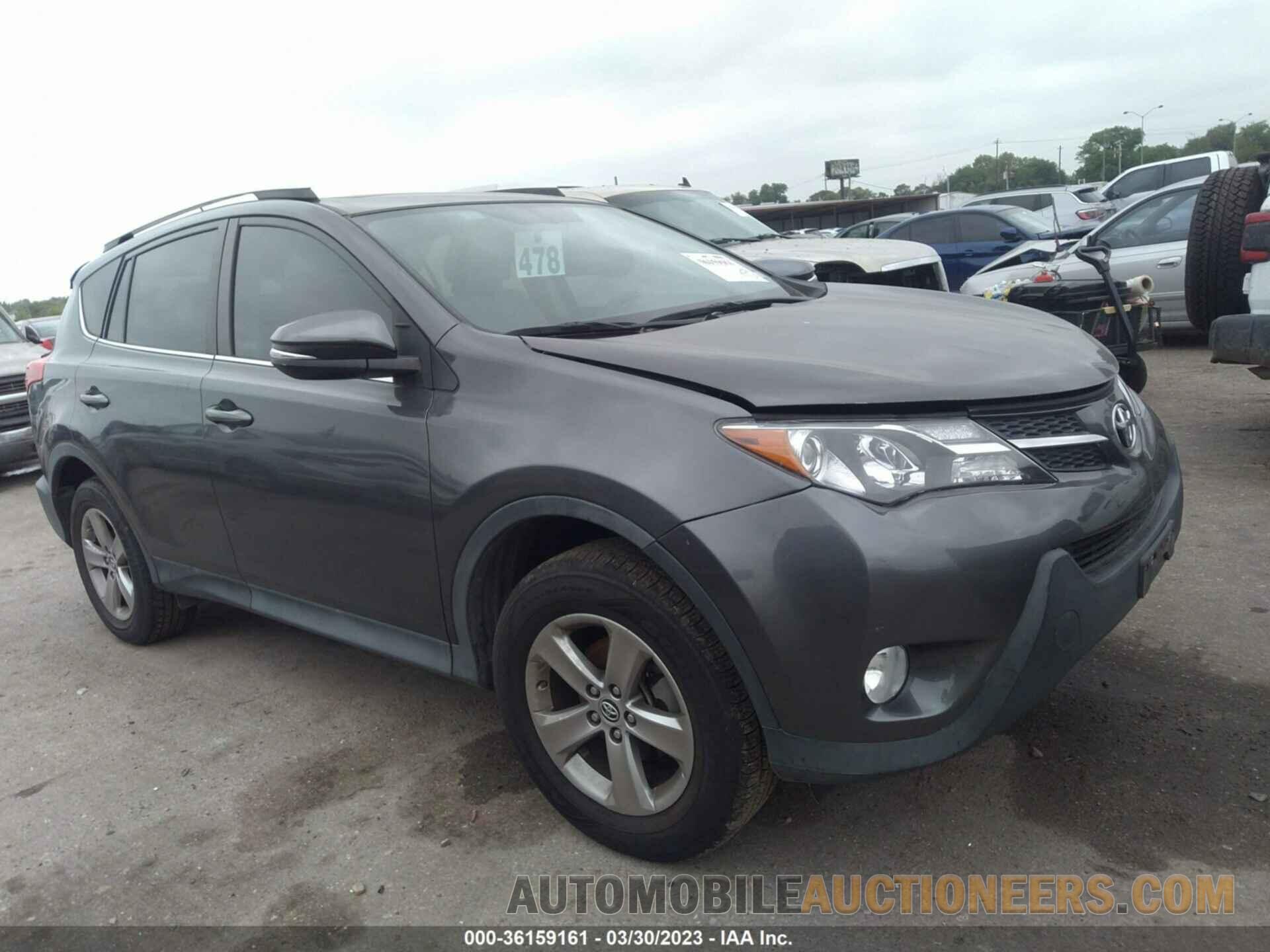 2T3WFREV6FW211788 TOYOTA RAV4 2015