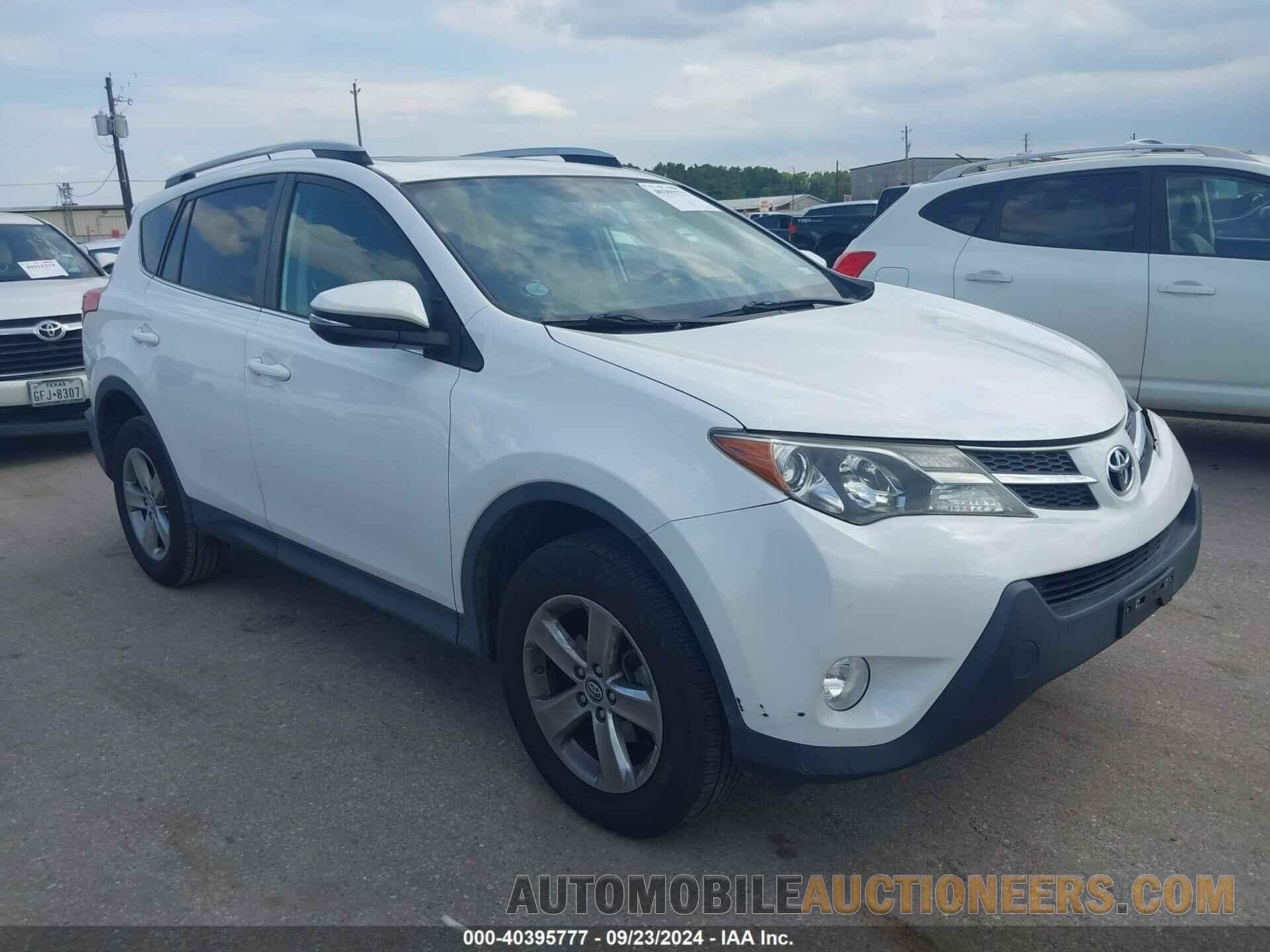 2T3WFREV6FW217039 TOYOTA RAV4 2015