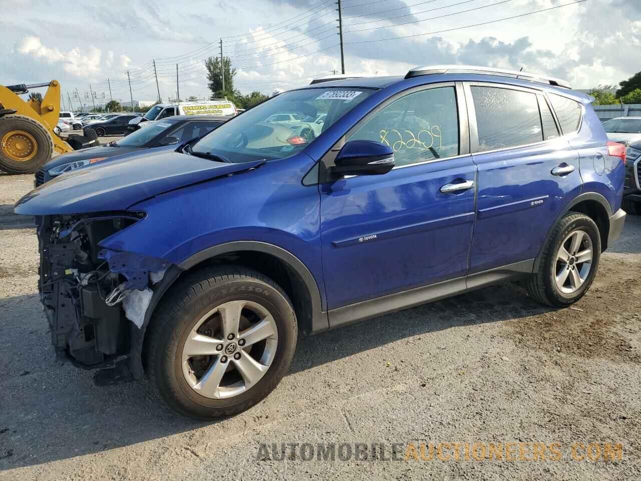 2T3WFREV6FW222922 TOYOTA RAV4 2015