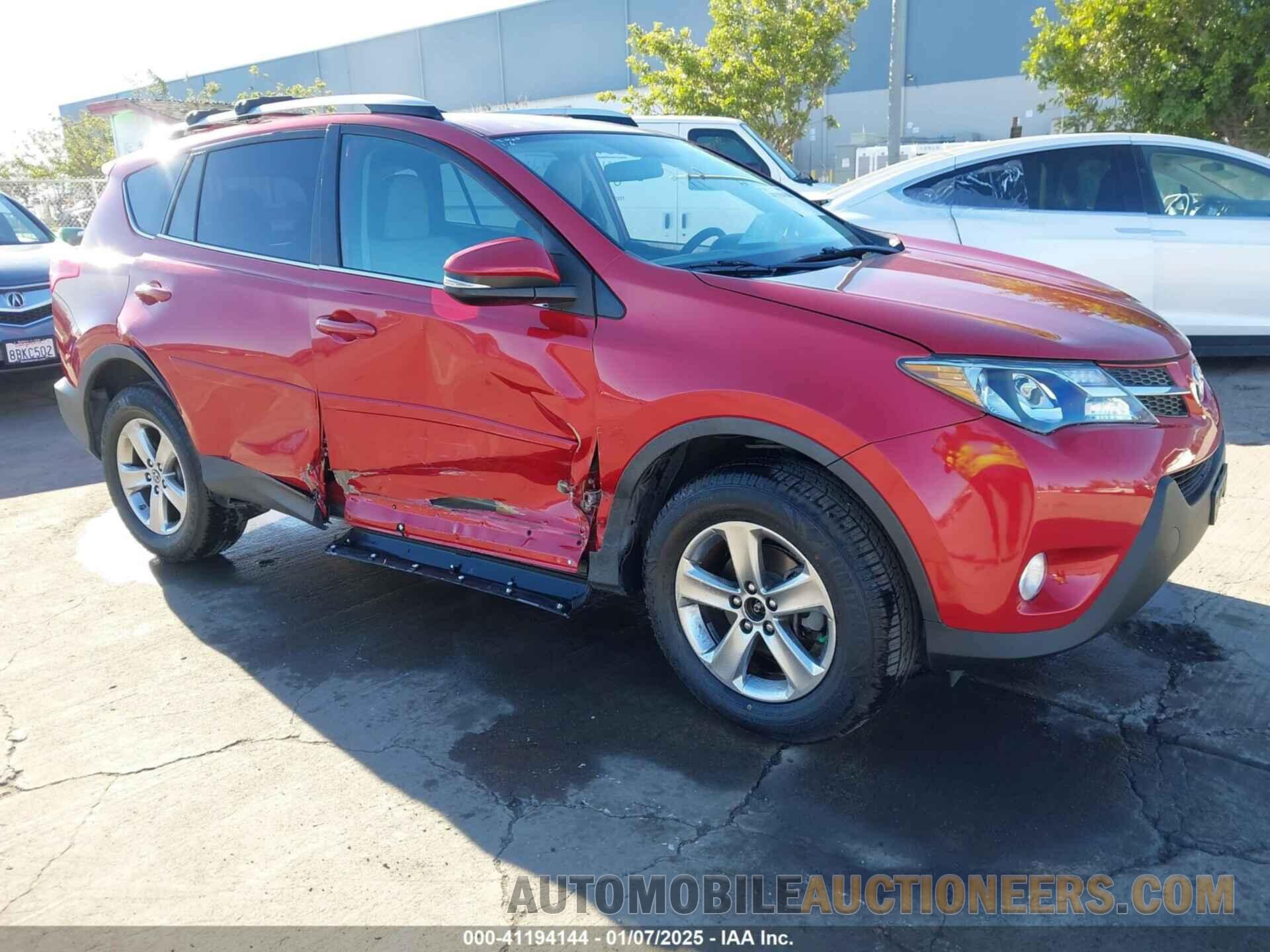 2T3WFREV6FW229515 TOYOTA RAV4 2015