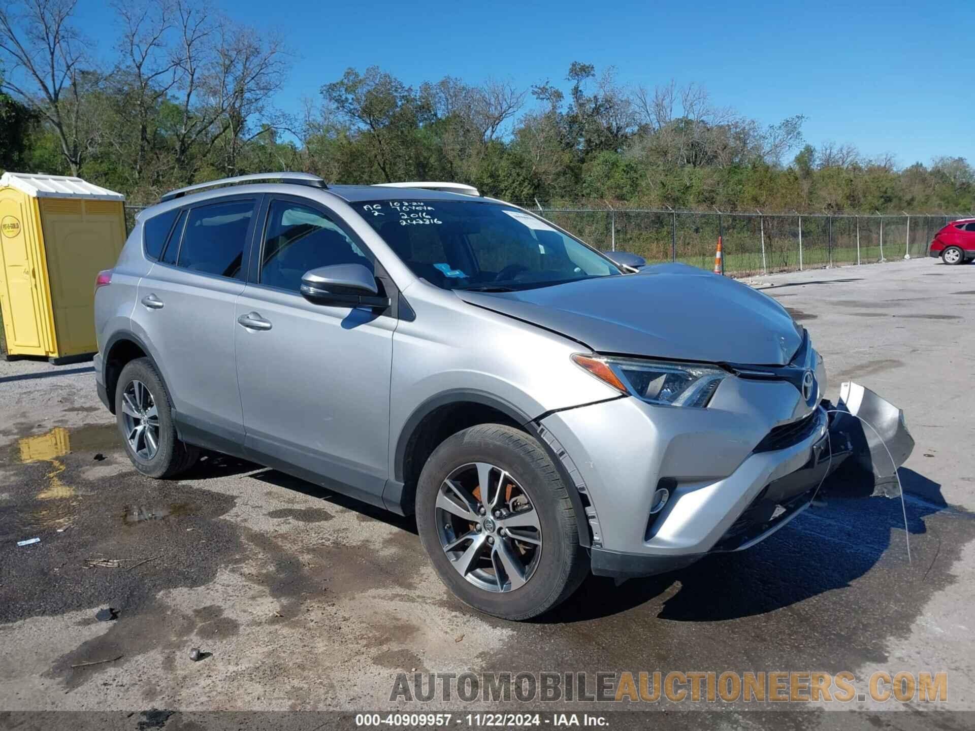 2T3WFREV6GW242816 TOYOTA RAV4 2016