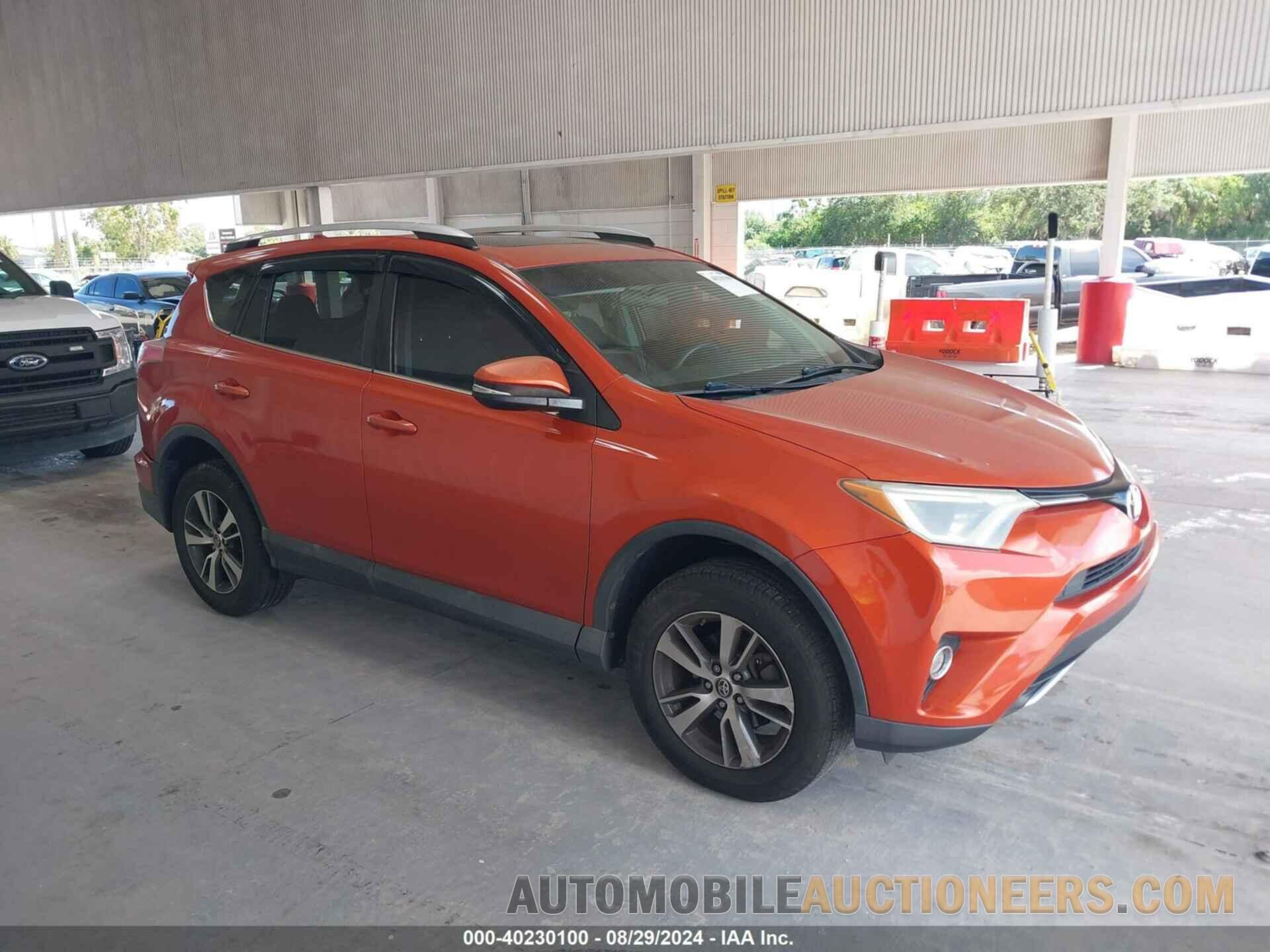 2T3WFREV6GW255257 TOYOTA RAV4 2016