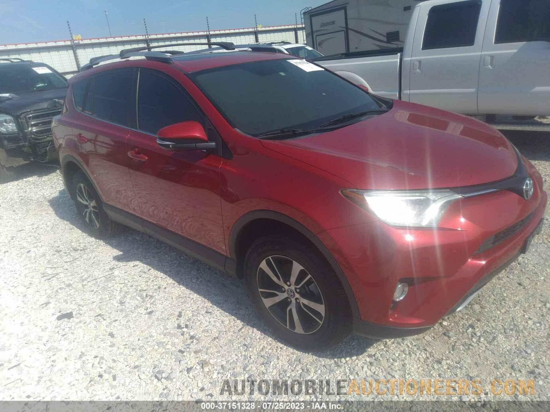 2T3WFREV6GW289747 TOYOTA RAV4 2016