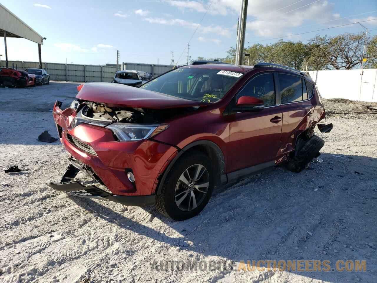 2T3WFREV6JW441372 TOYOTA RAV4 2018