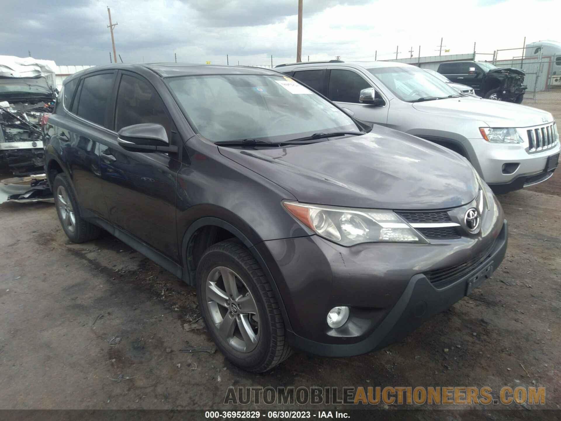 2T3WFREV7FW134204 TOYOTA RAV4 2015