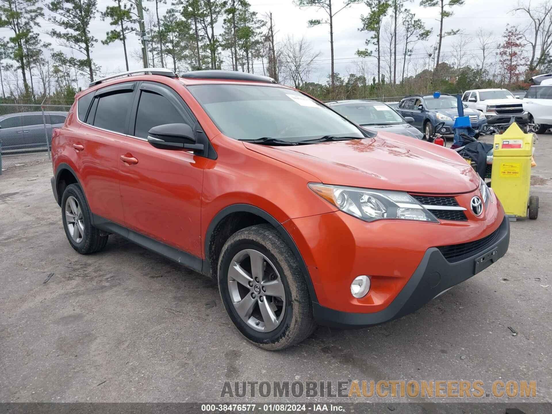 2T3WFREV7FW149611 TOYOTA RAV4 2015