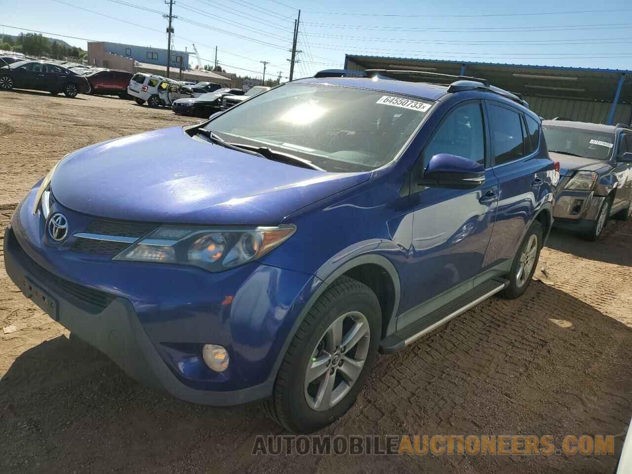 2T3WFREV7FW151231 TOYOTA RAV4 2015